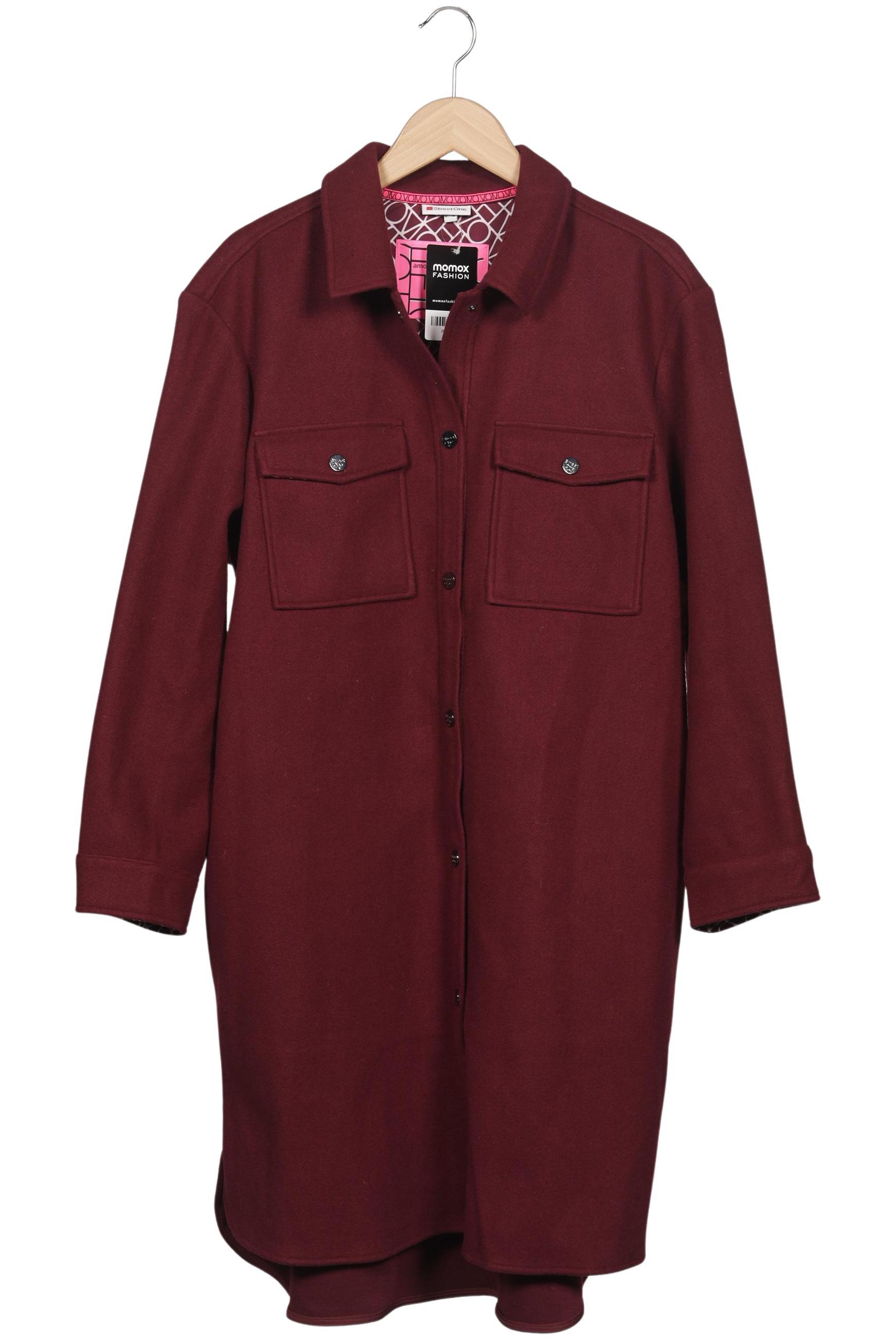 

Street One Damen Mantel, bordeaux, Gr. 46