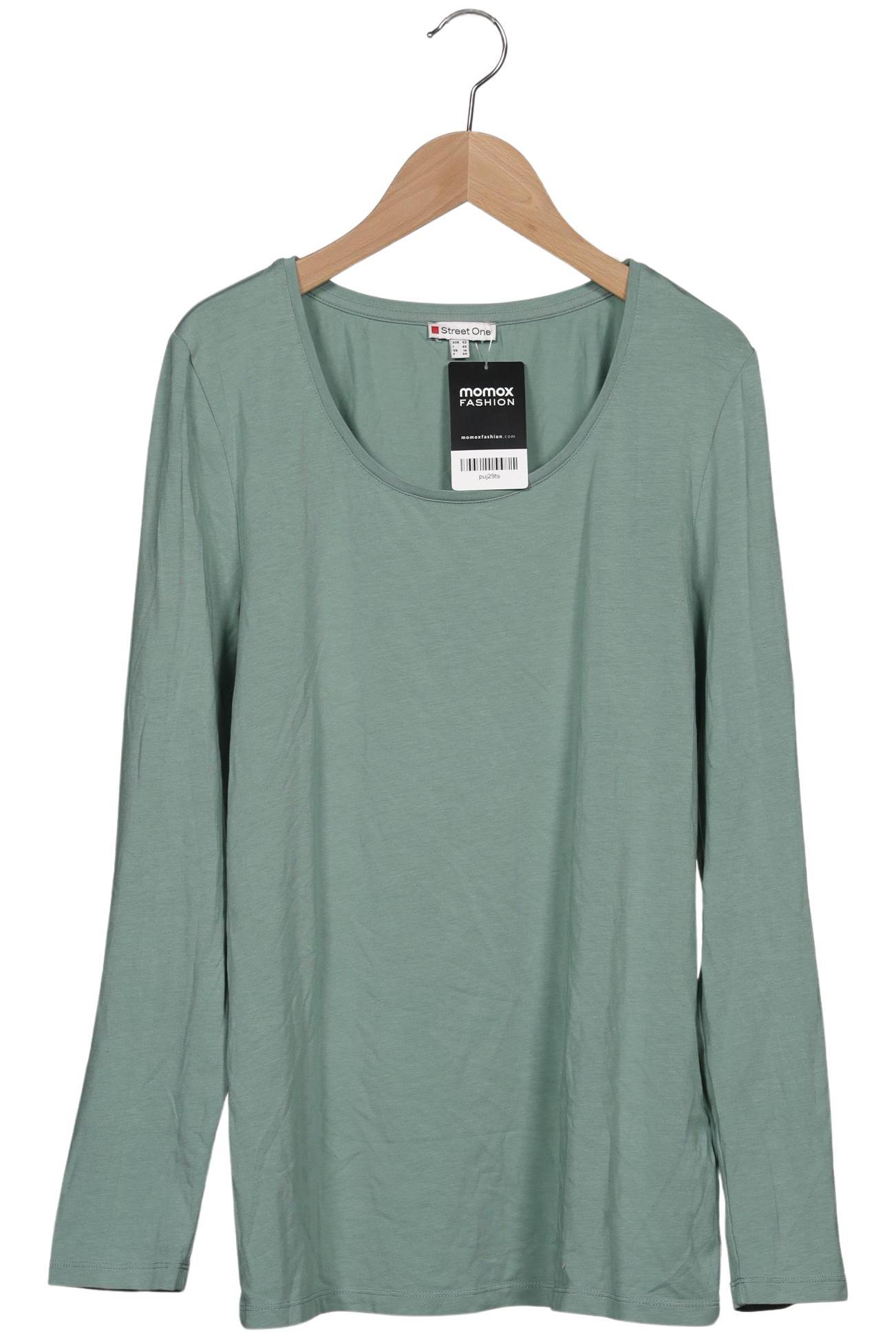 

Street One Damen Langarmshirt, hellgrün, Gr. 42