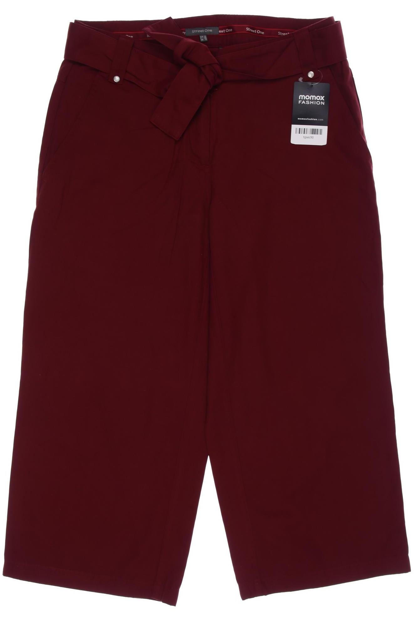 

Street One Damen Stoffhose, bordeaux, Gr. 38