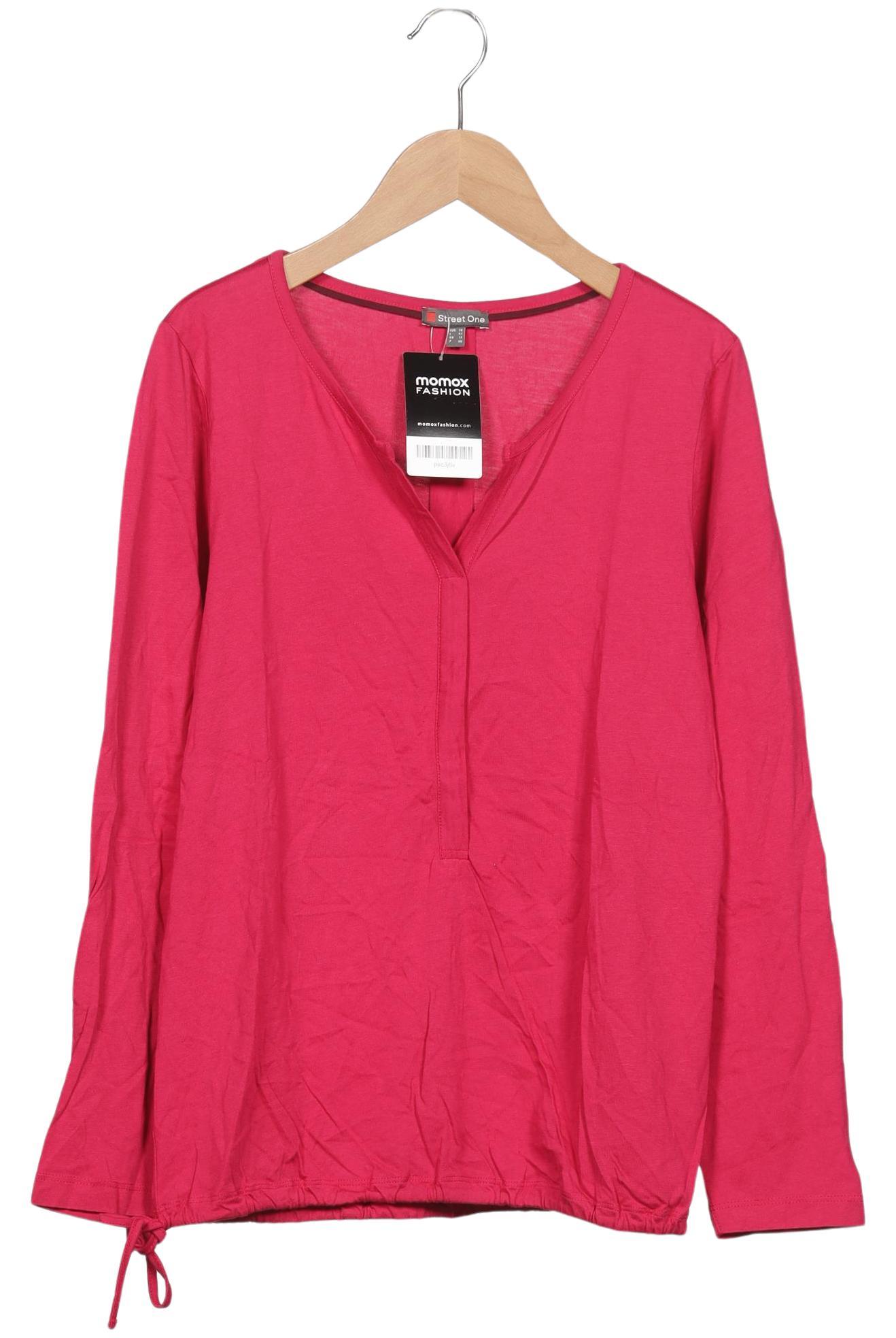 

Street One Damen Langarmshirt, pink, Gr. 38