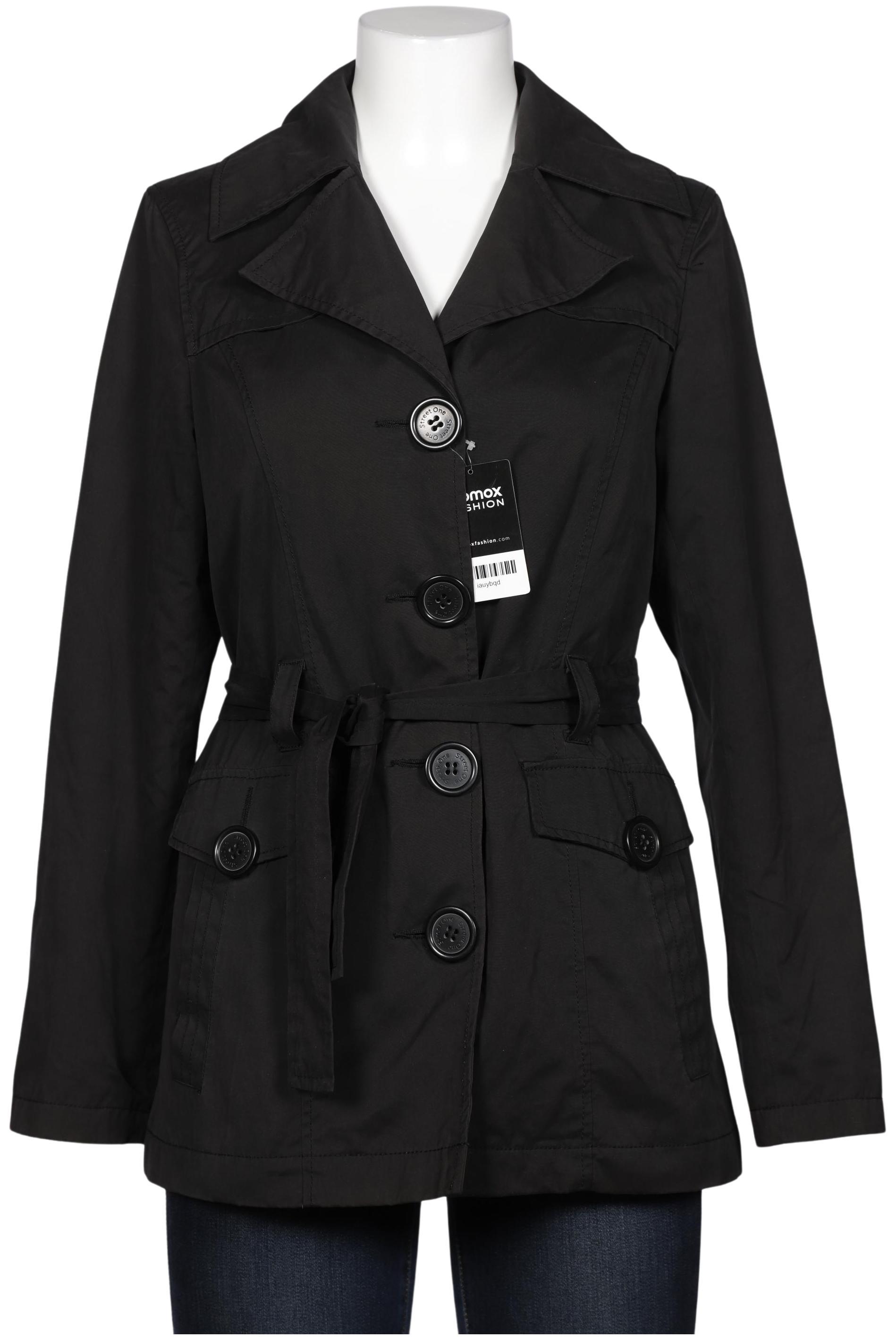 

Street One Damen Mantel, schwarz, Gr. 38