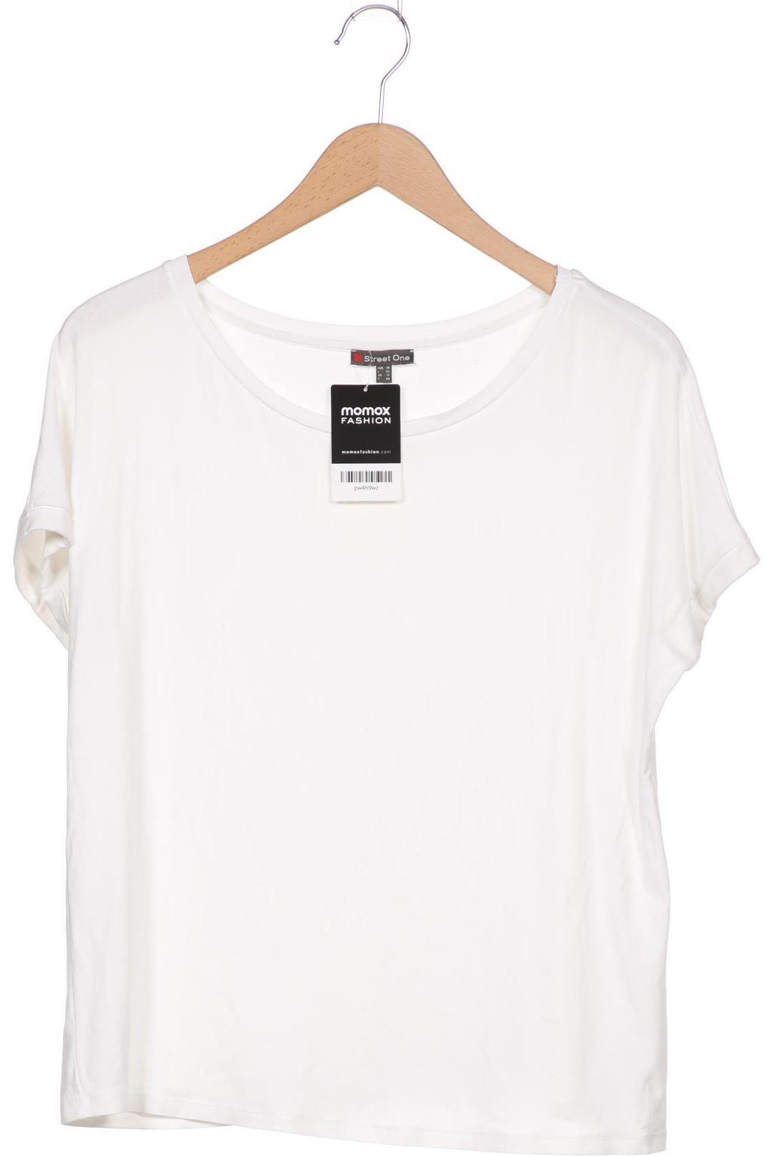 

Street One Damen T-Shirt, weiß, Gr. 38