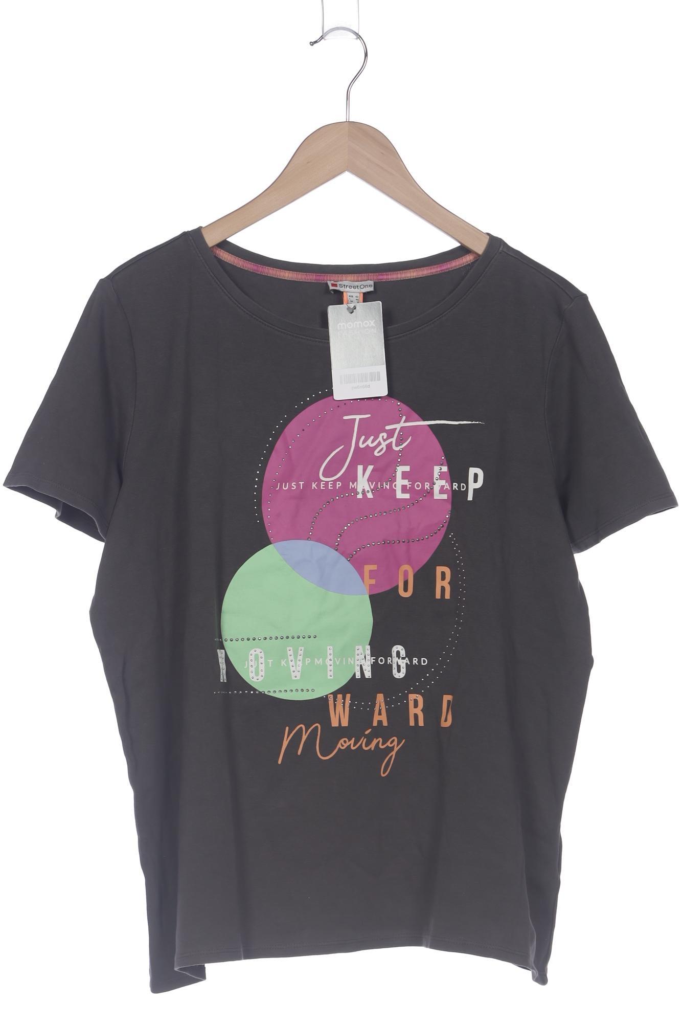 

Street One Damen T-Shirt, grau, Gr. 42