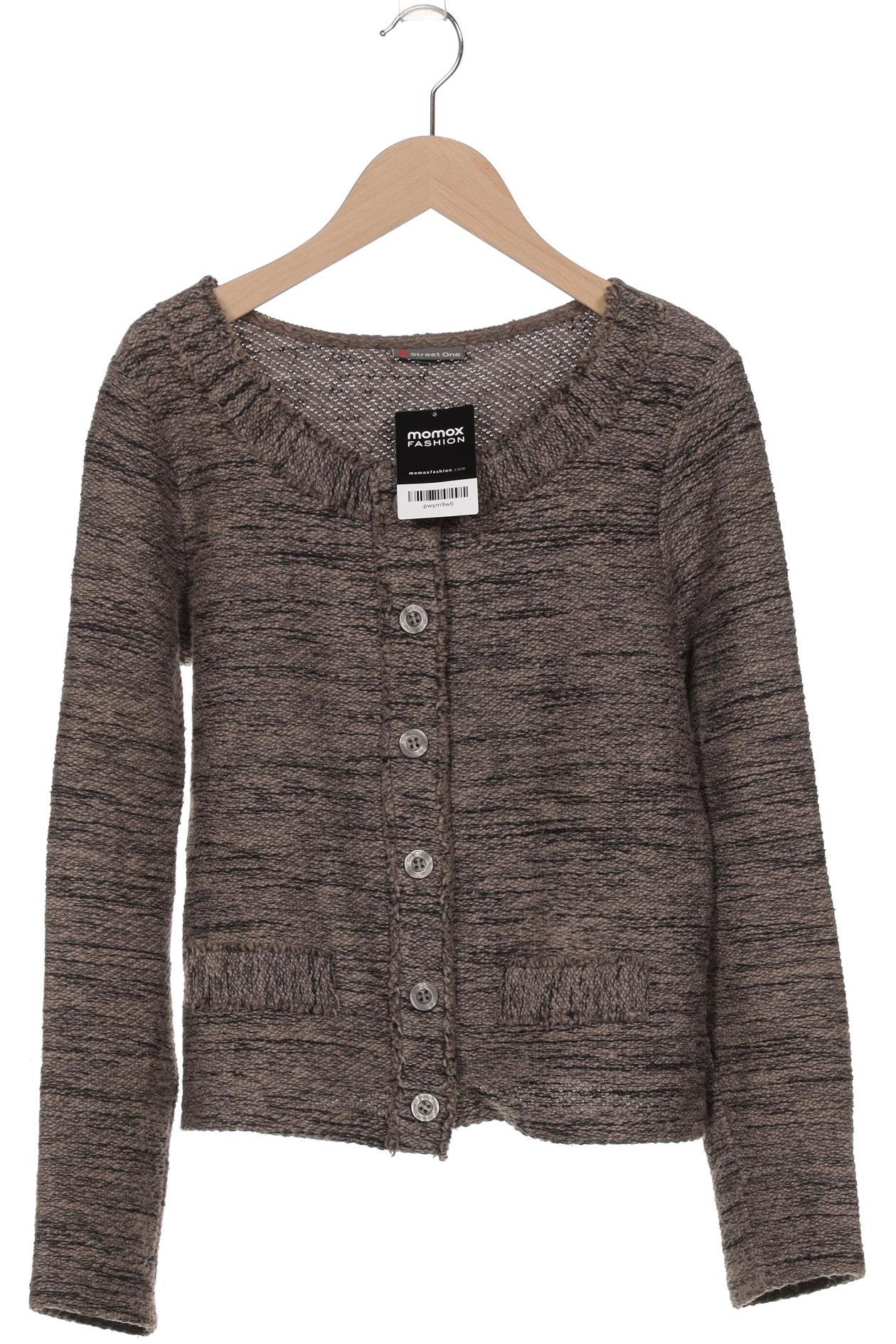 

Street One Damen Strickjacke, braun, Gr. 38