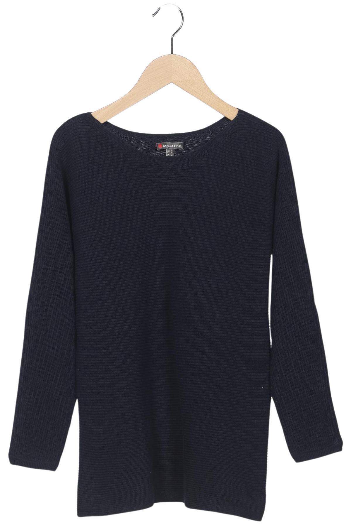 

Street One Damen Pullover, marineblau, Gr. 34