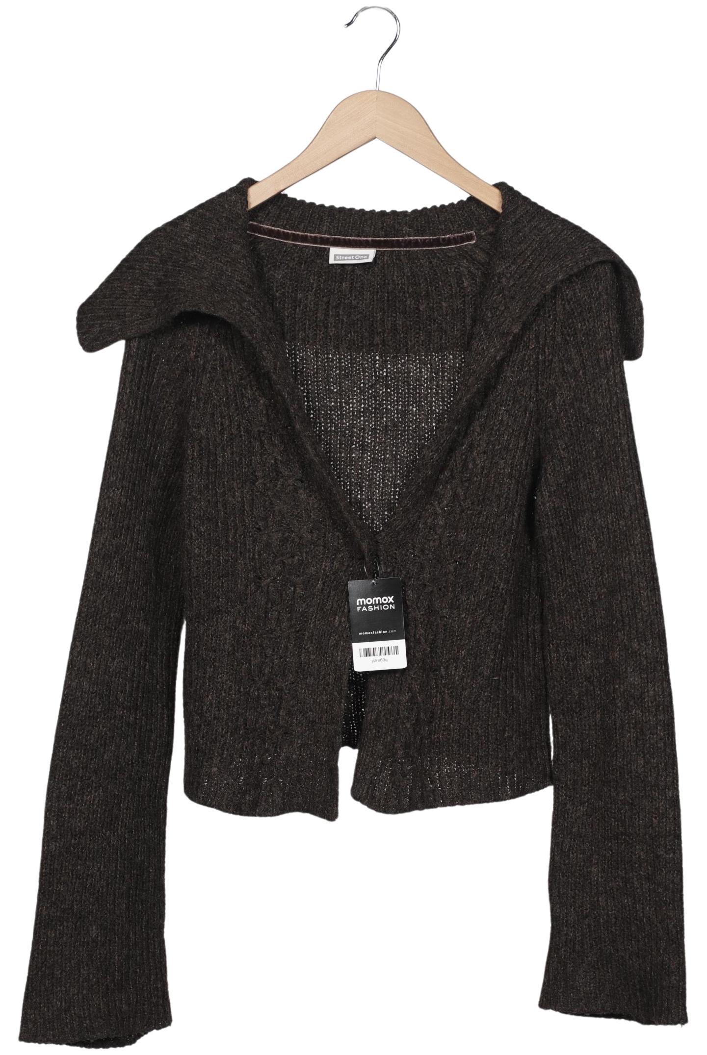 

Street One Damen Strickjacke, braun, Gr. 40