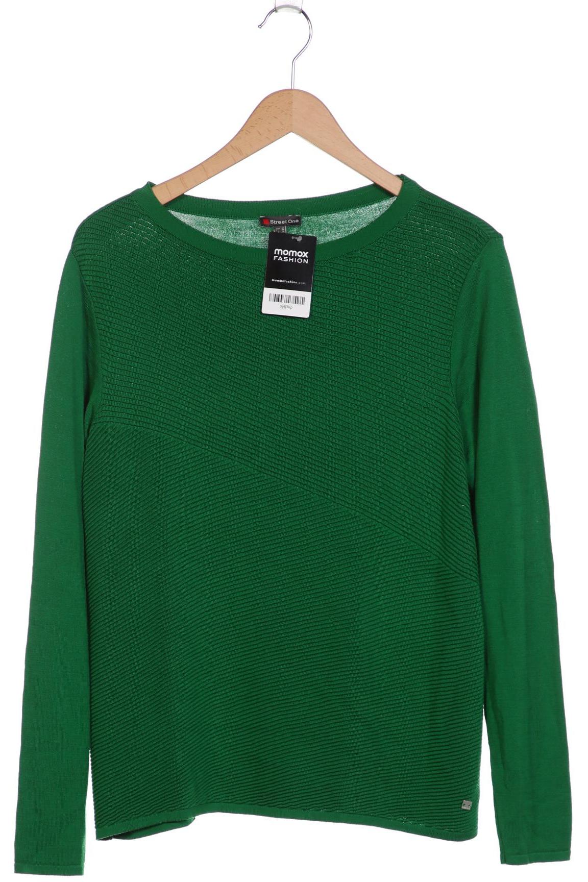 

Street One Damen Pullover, grün, Gr. 42