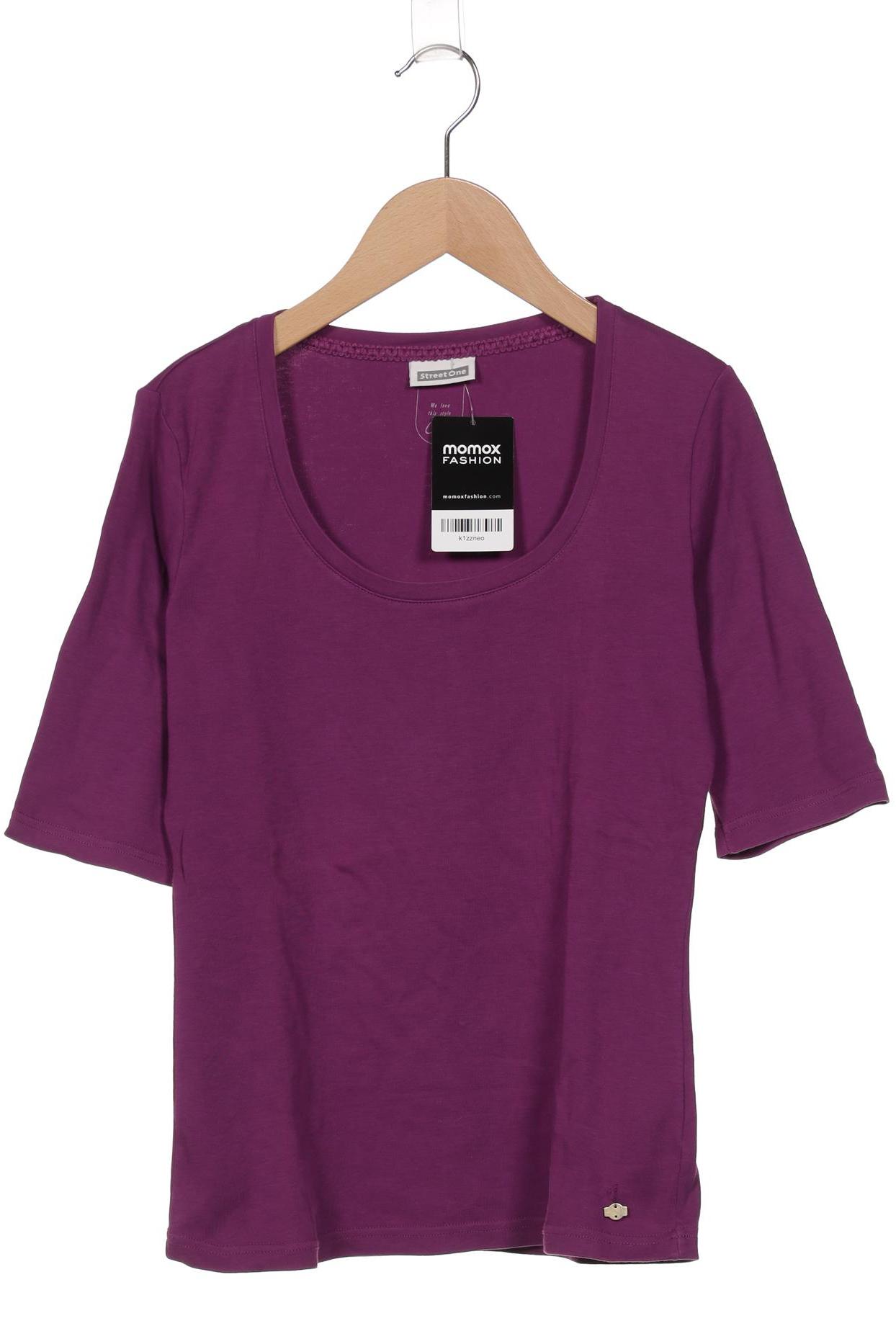 

Street One Damen T-Shirt, flieder, Gr. 38