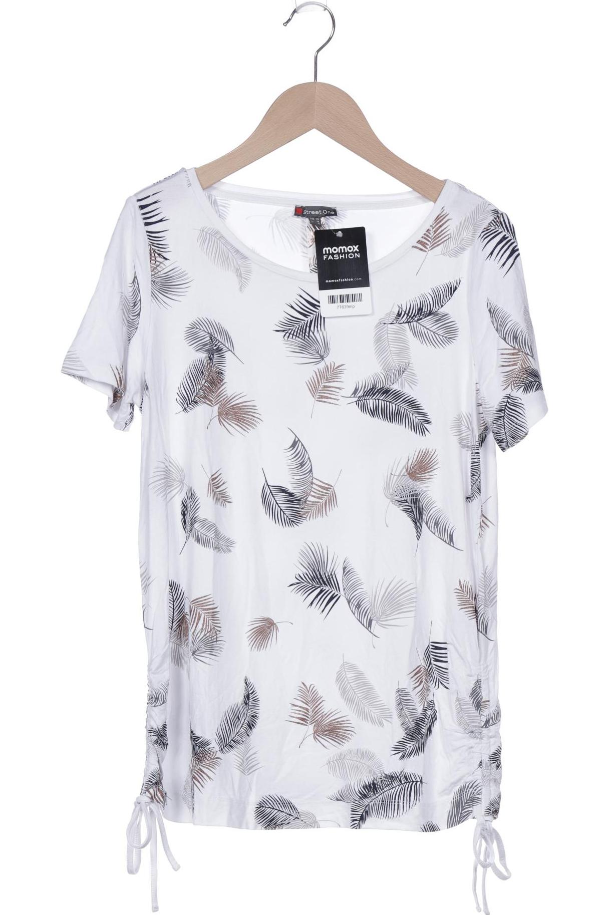 

Street One Damen T-Shirt, weiß, Gr. 34