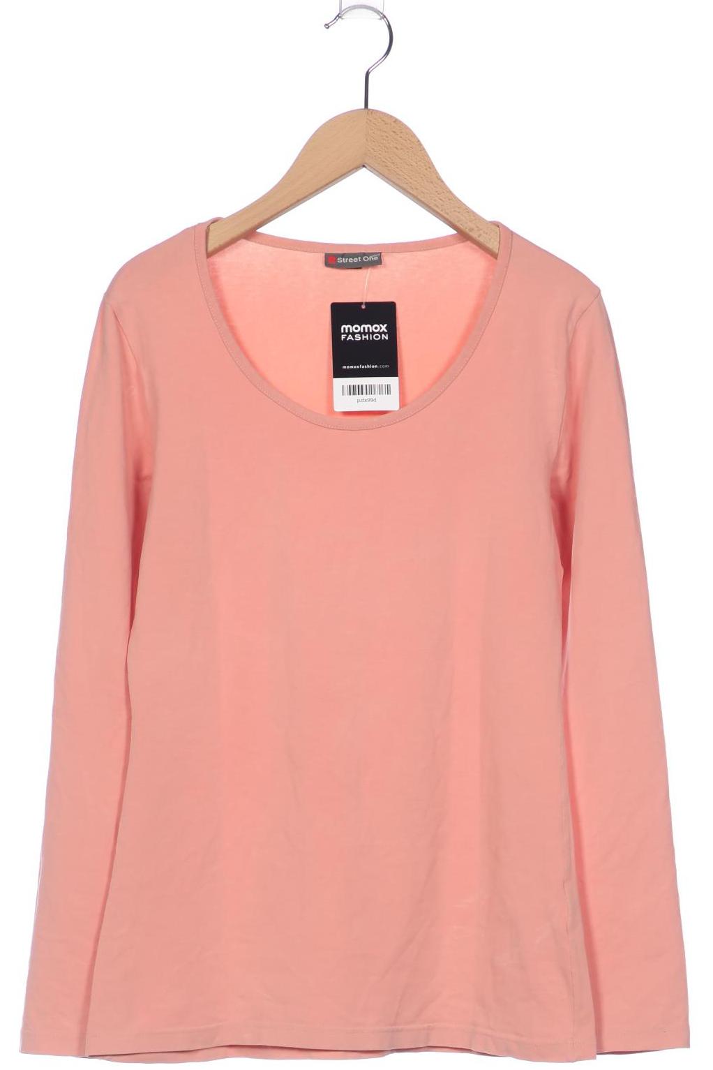 

Street One Damen Langarmshirt, pink, Gr. 38