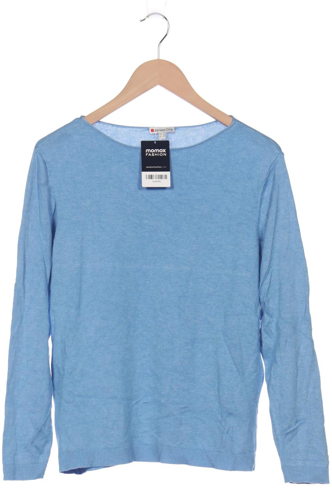 

Street One Damen Pullover, blau, Gr. 42