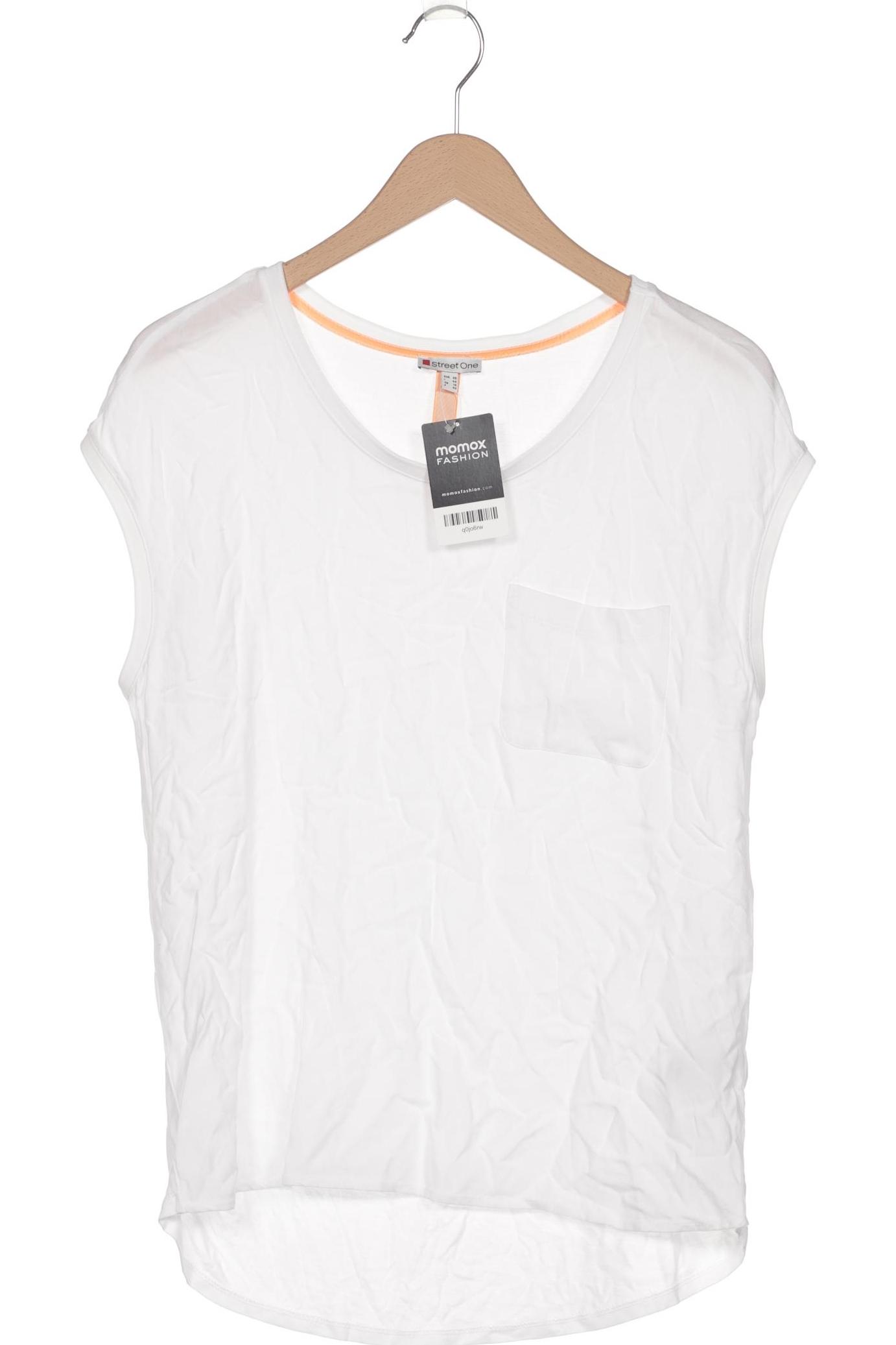 

Street One Damen Bluse, weiß, Gr. 40