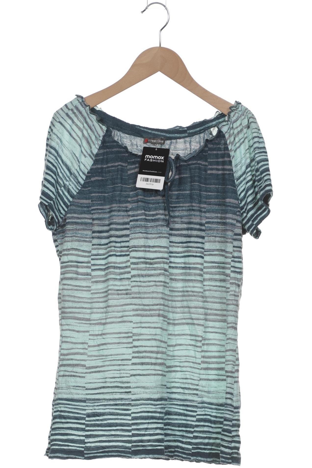 

Street One Damen T-Shirt, türkis, Gr. 38