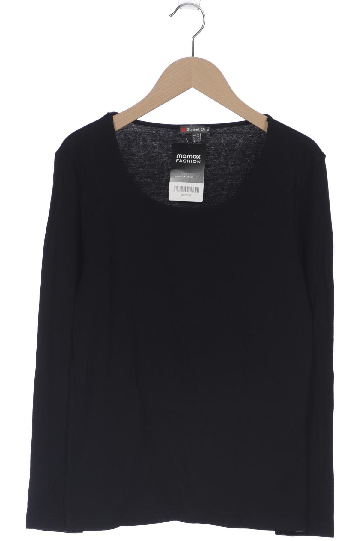 

Street One Damen Langarmshirt, schwarz, Gr. 40