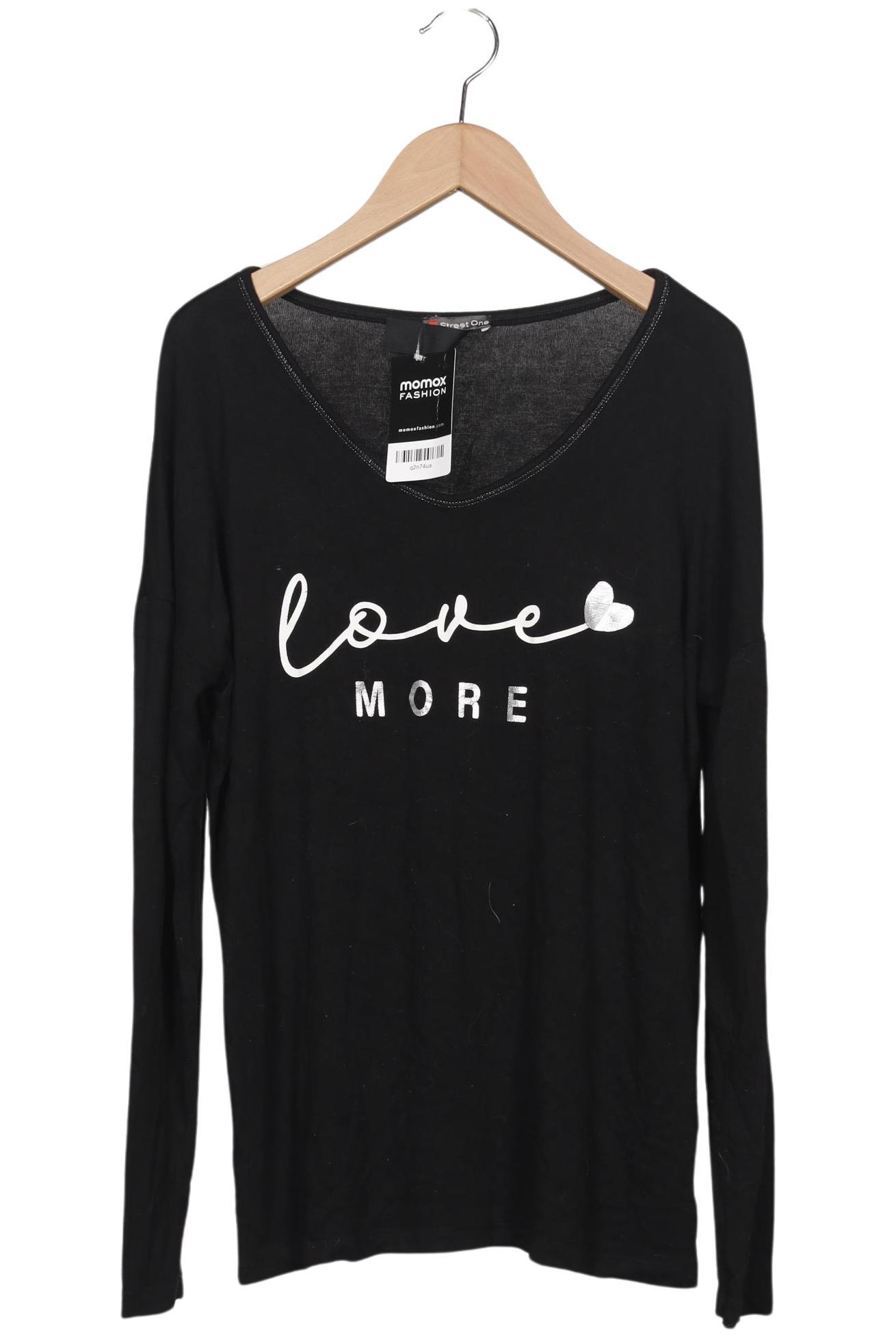 

Street One Damen Langarmshirt, schwarz, Gr. 40