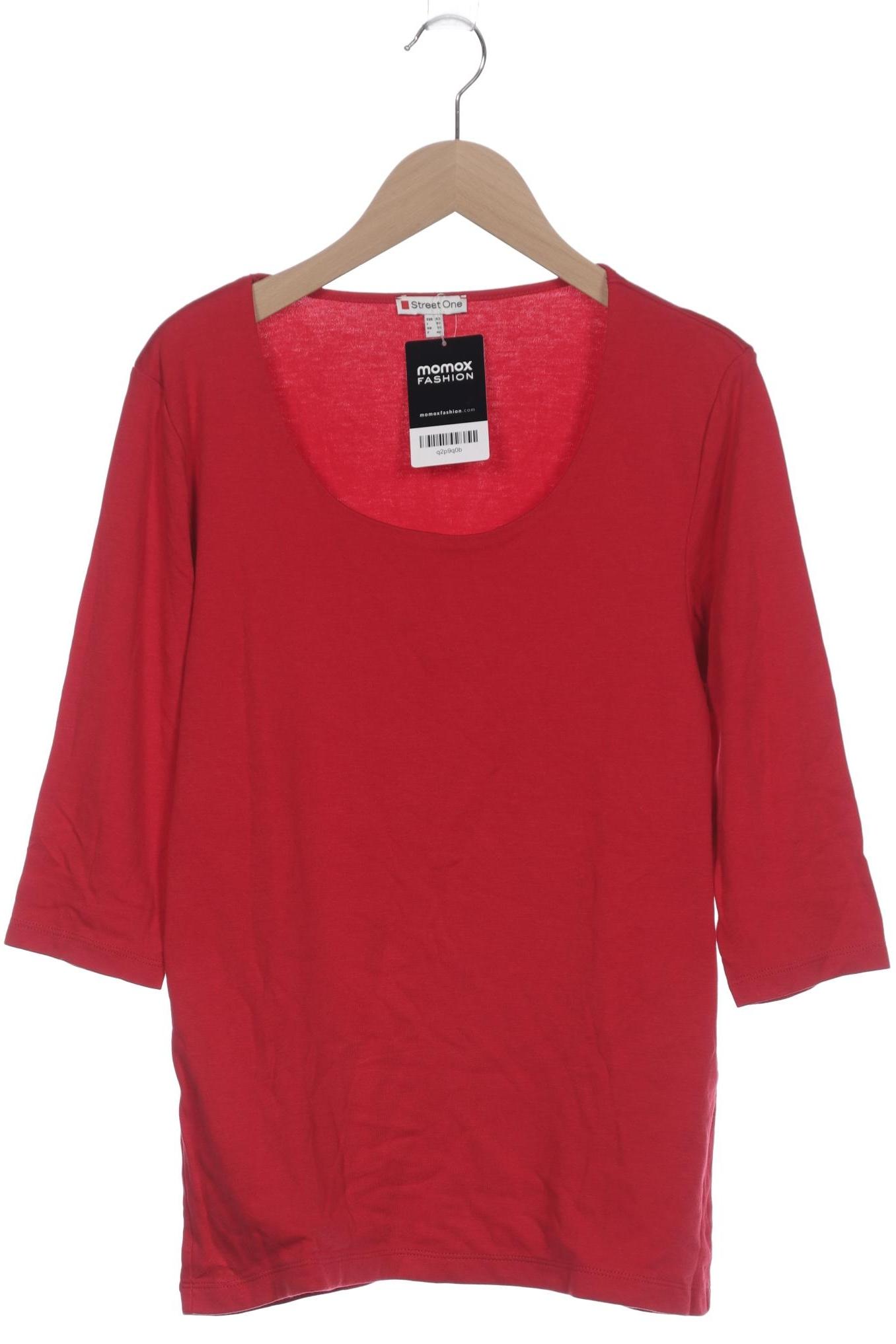 

Street One Damen Langarmshirt, rot, Gr. 40