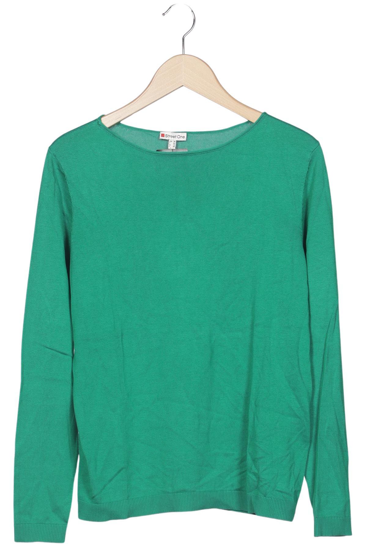 

Street One Damen Pullover, grün, Gr. 38