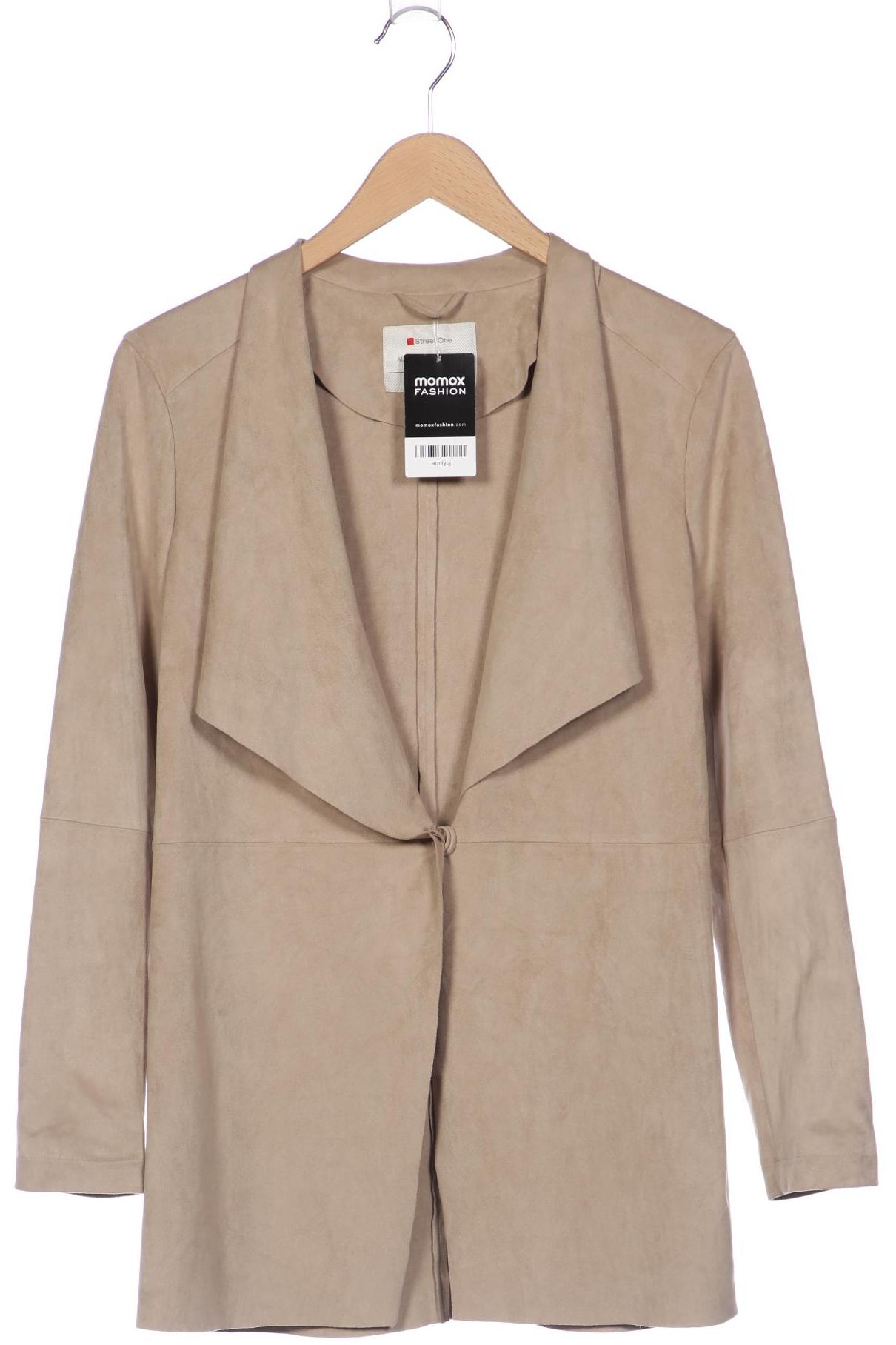 

Street One Damen Strickjacke, beige, Gr. 38