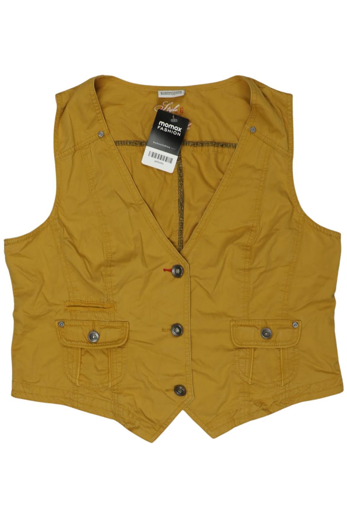 

Street One Damen Weste, gelb, Gr. 44