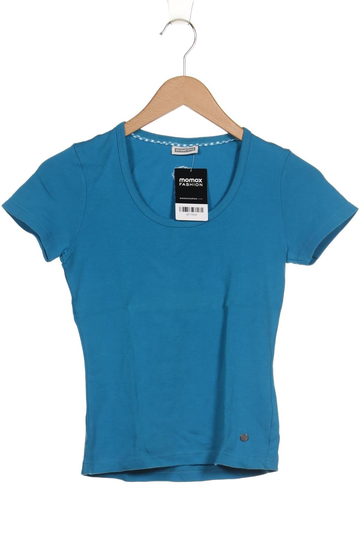 

Street One Damen T-Shirt, blau, Gr. 36