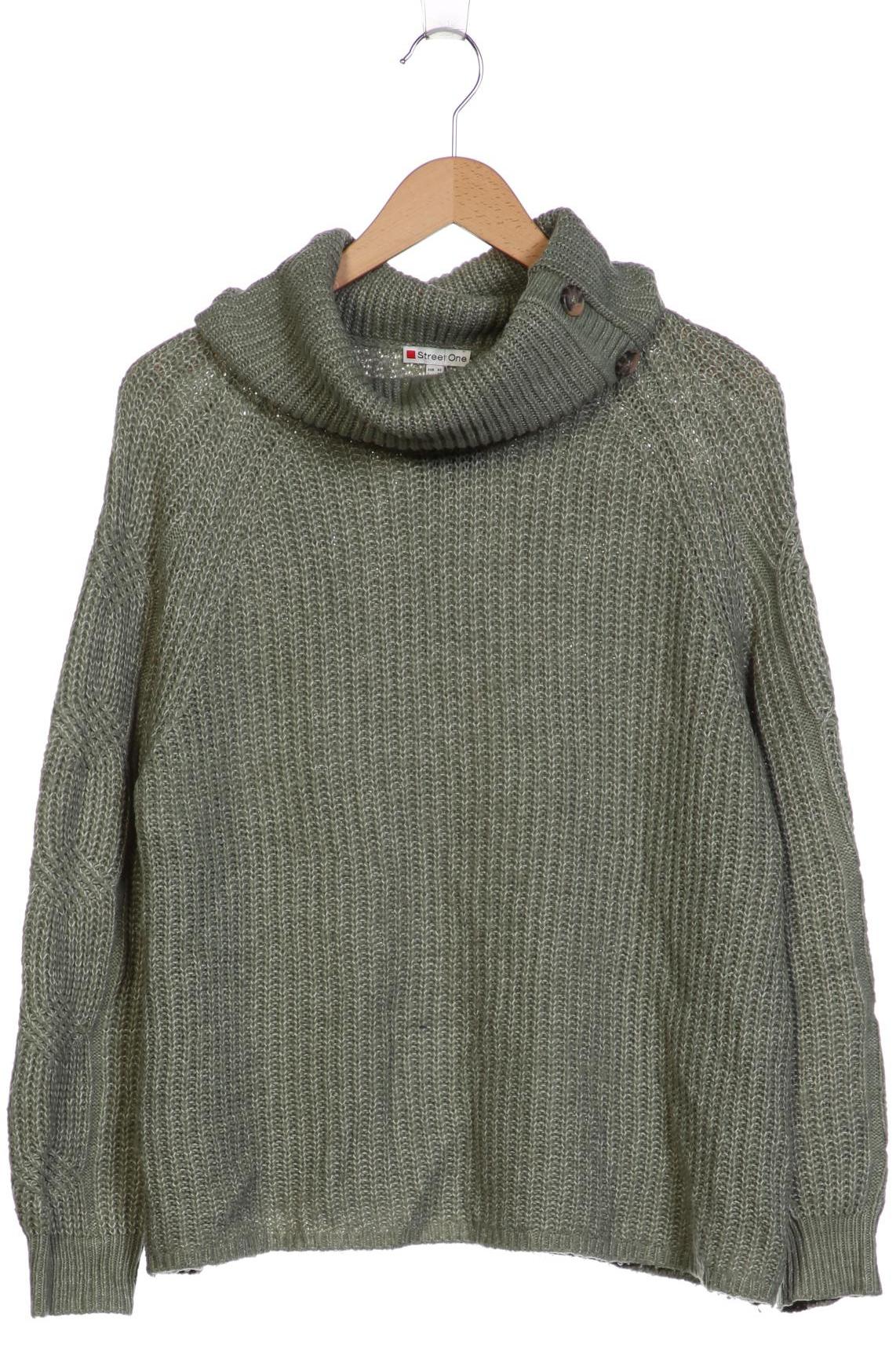 

Street One Damen Pullover, grün, Gr. 42