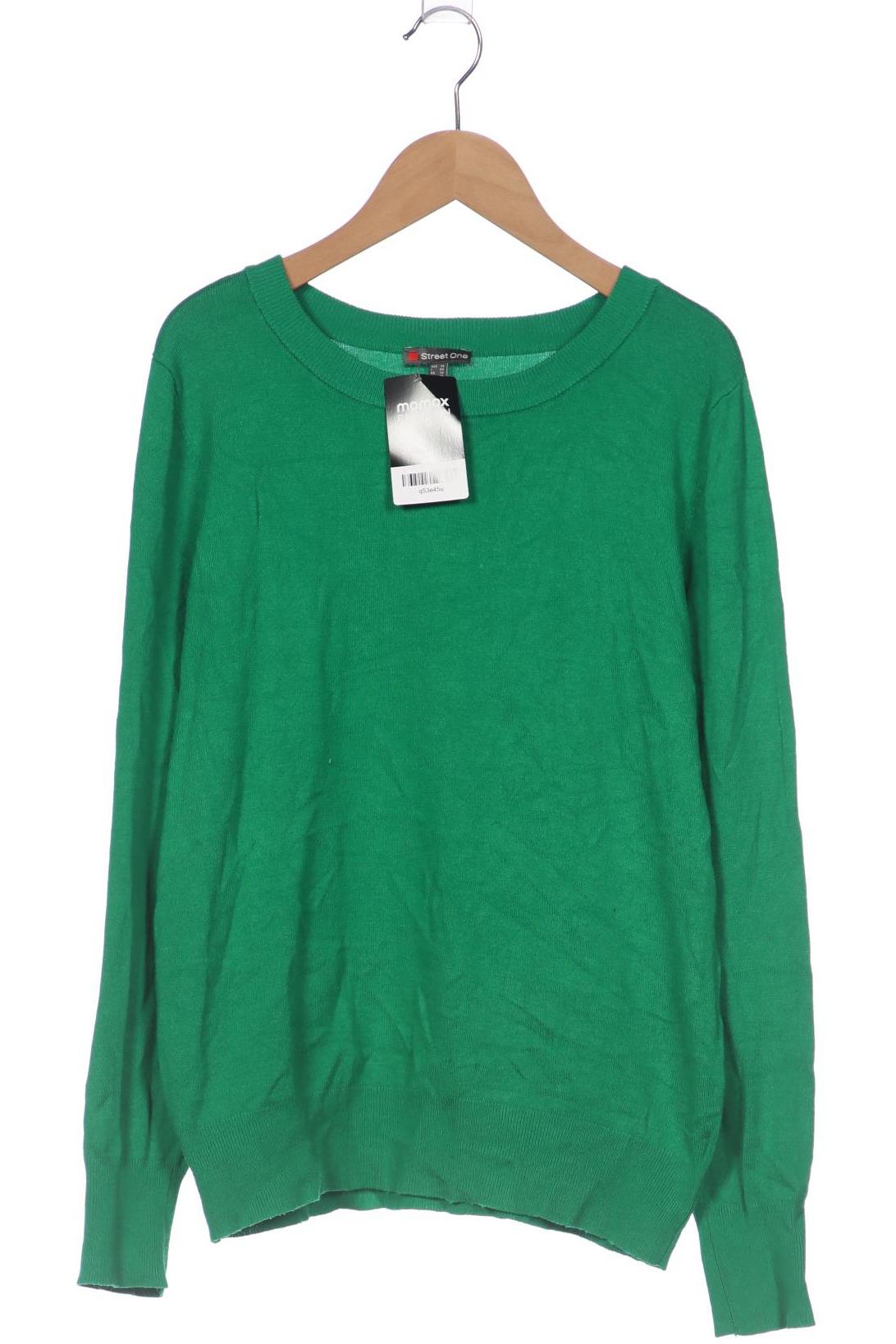 

Street One Damen Pullover, grün, Gr. 36