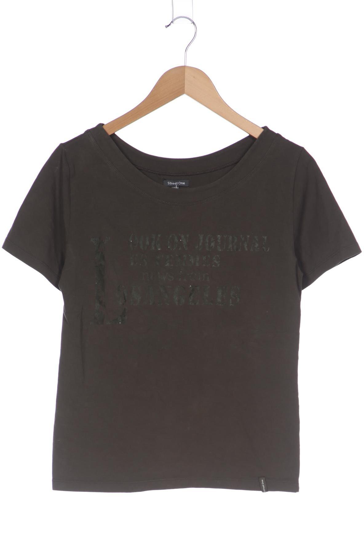 

Street One Damen T-Shirt, grün, Gr. 42