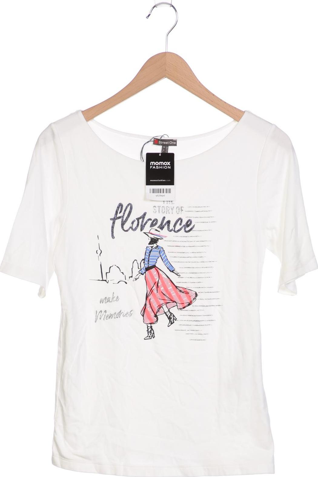 

Street One Damen T-Shirt, weiß