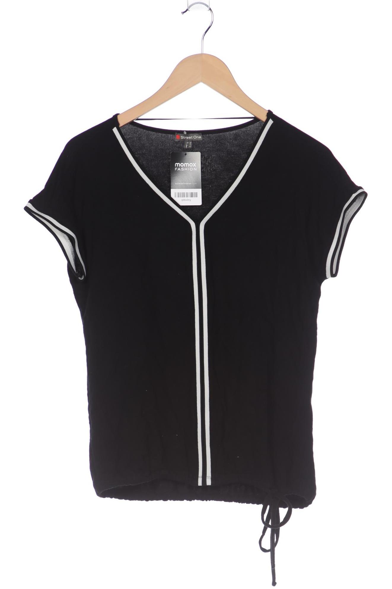 

Street One Damen T-Shirt, schwarz