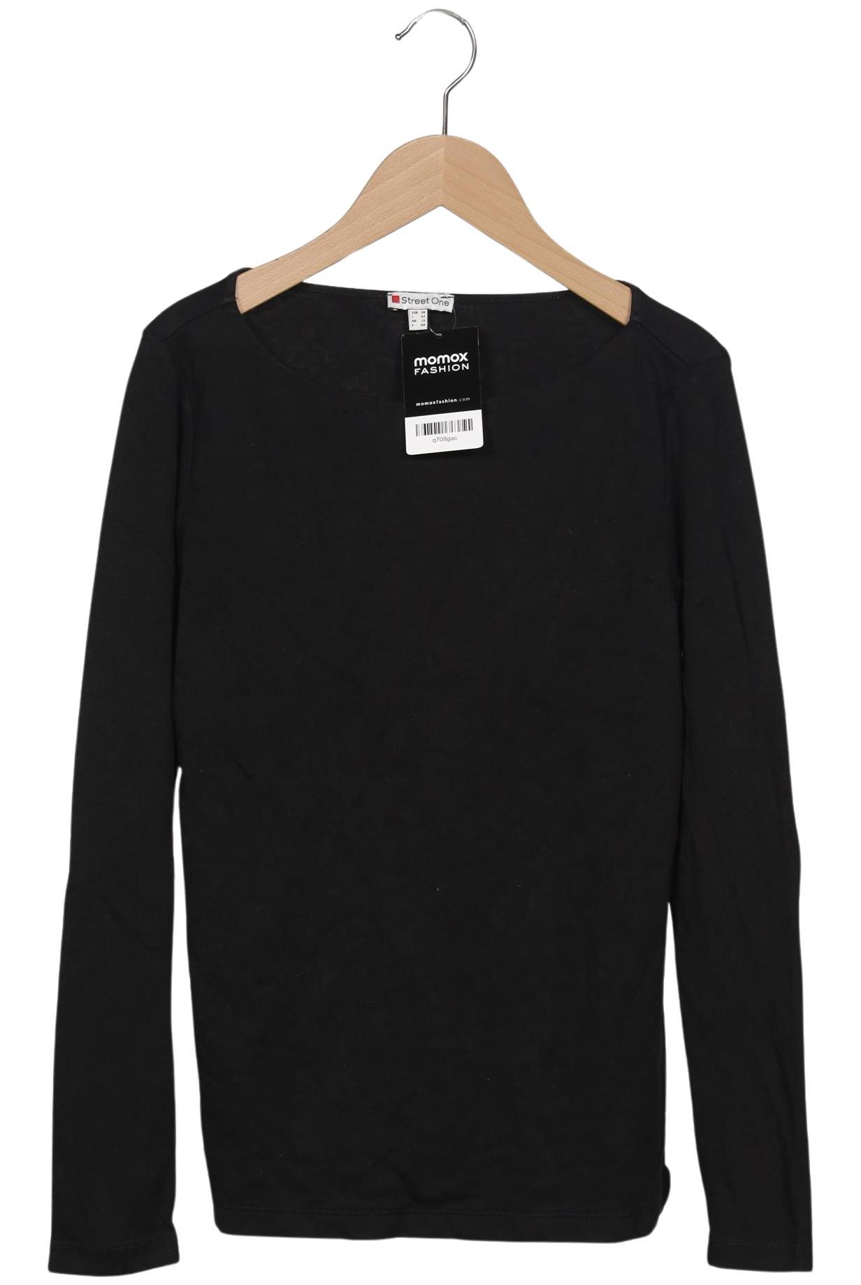 

Street One Damen Langarmshirt, schwarz, Gr. 38