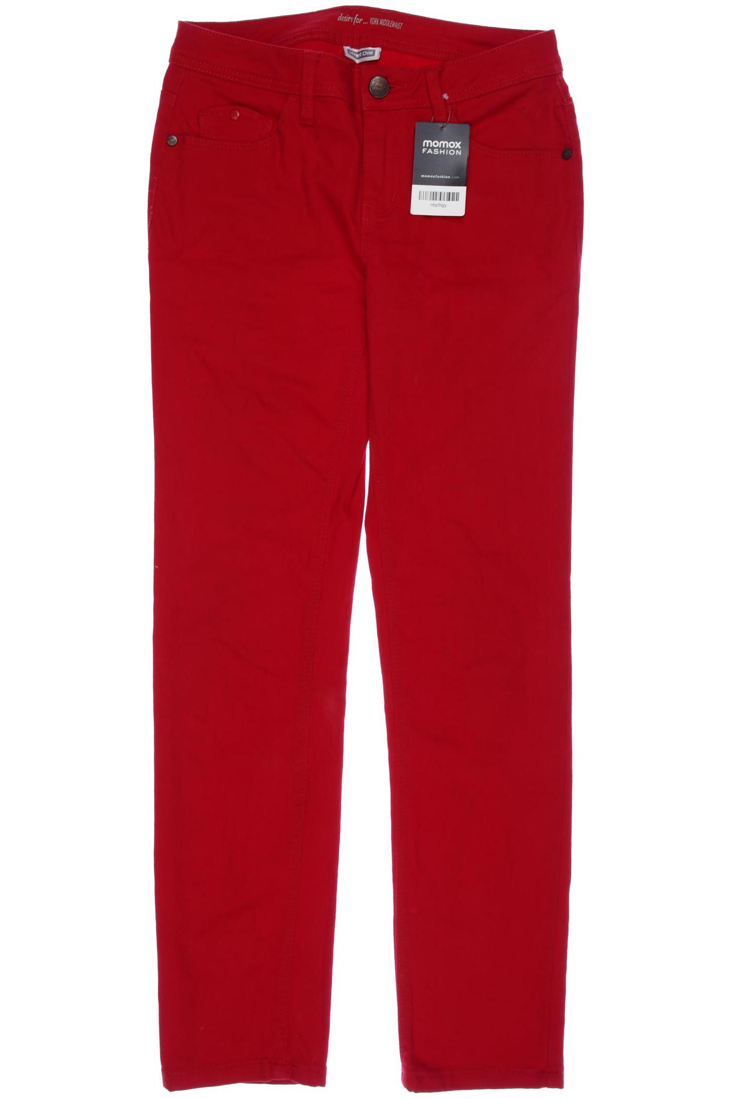 

Street One Damen Jeans, rot, Gr. 28