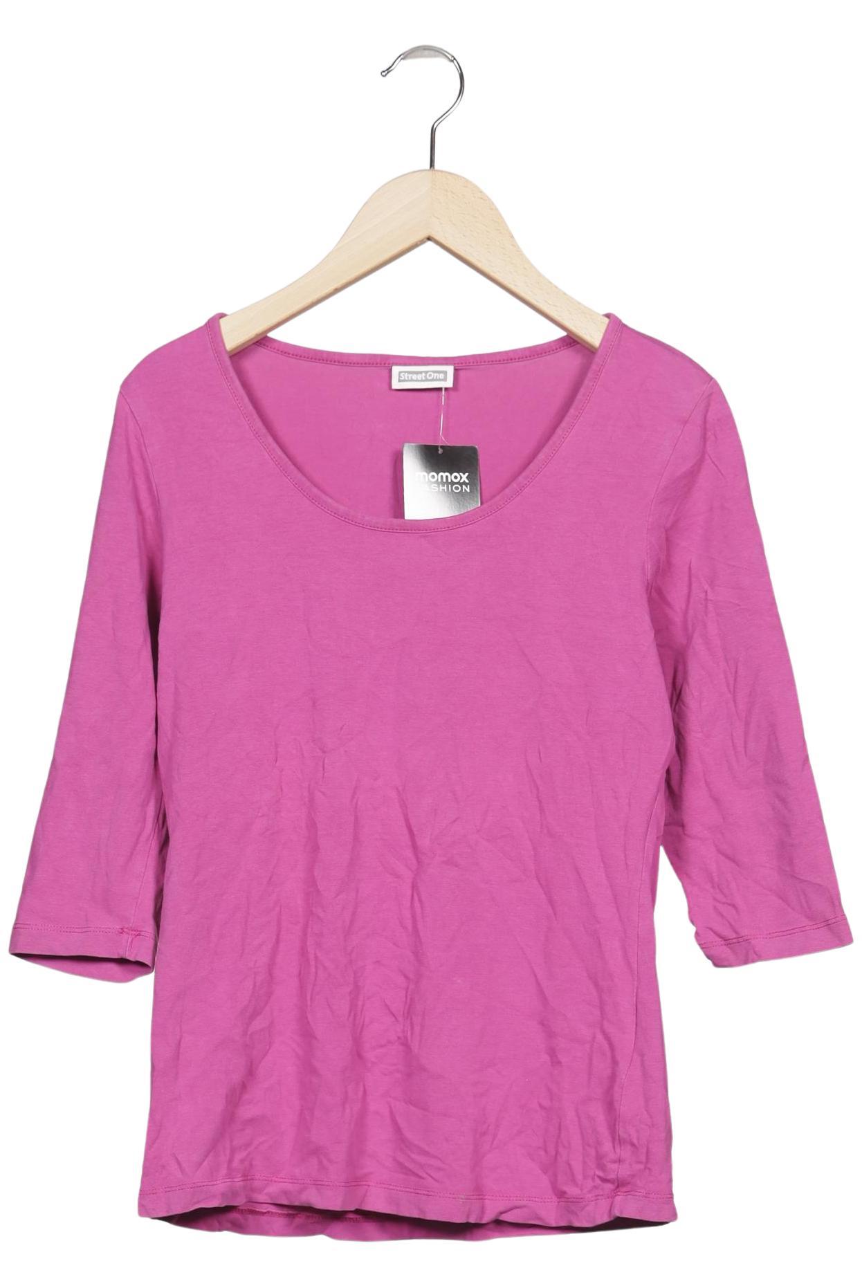 

Street One Damen Langarmshirt, pink, Gr. 38