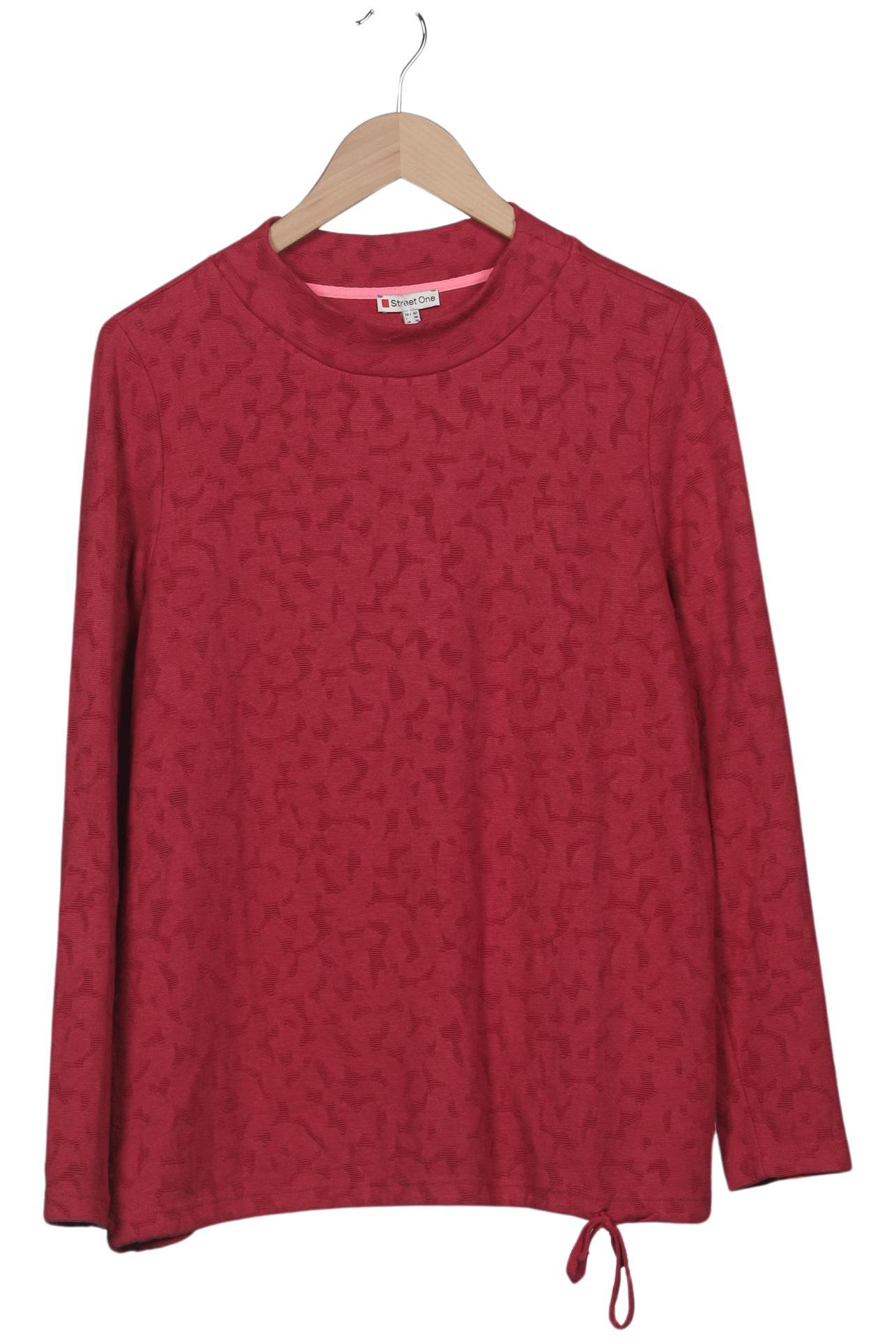 

Street One Damen Sweatshirt, rot, Gr. 42