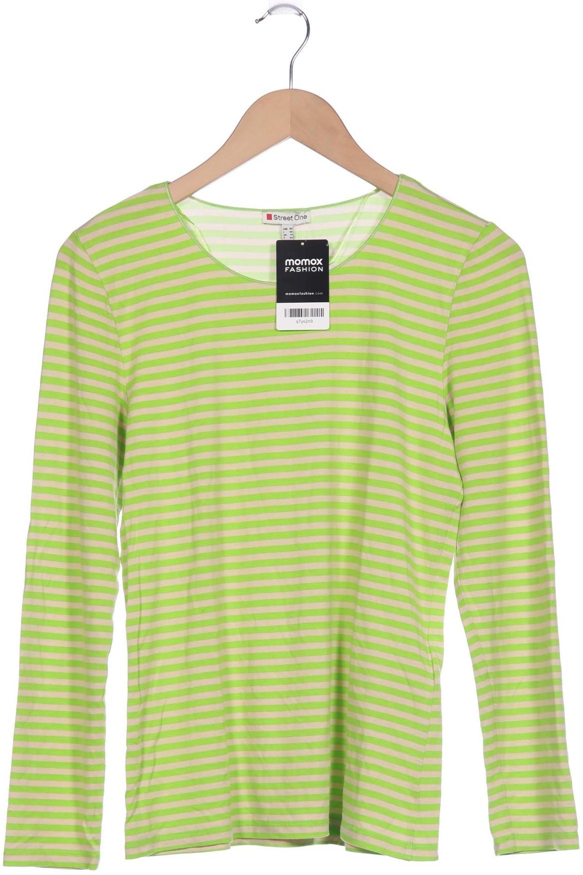

Street One Damen Langarmshirt, hellgrün, Gr. 40