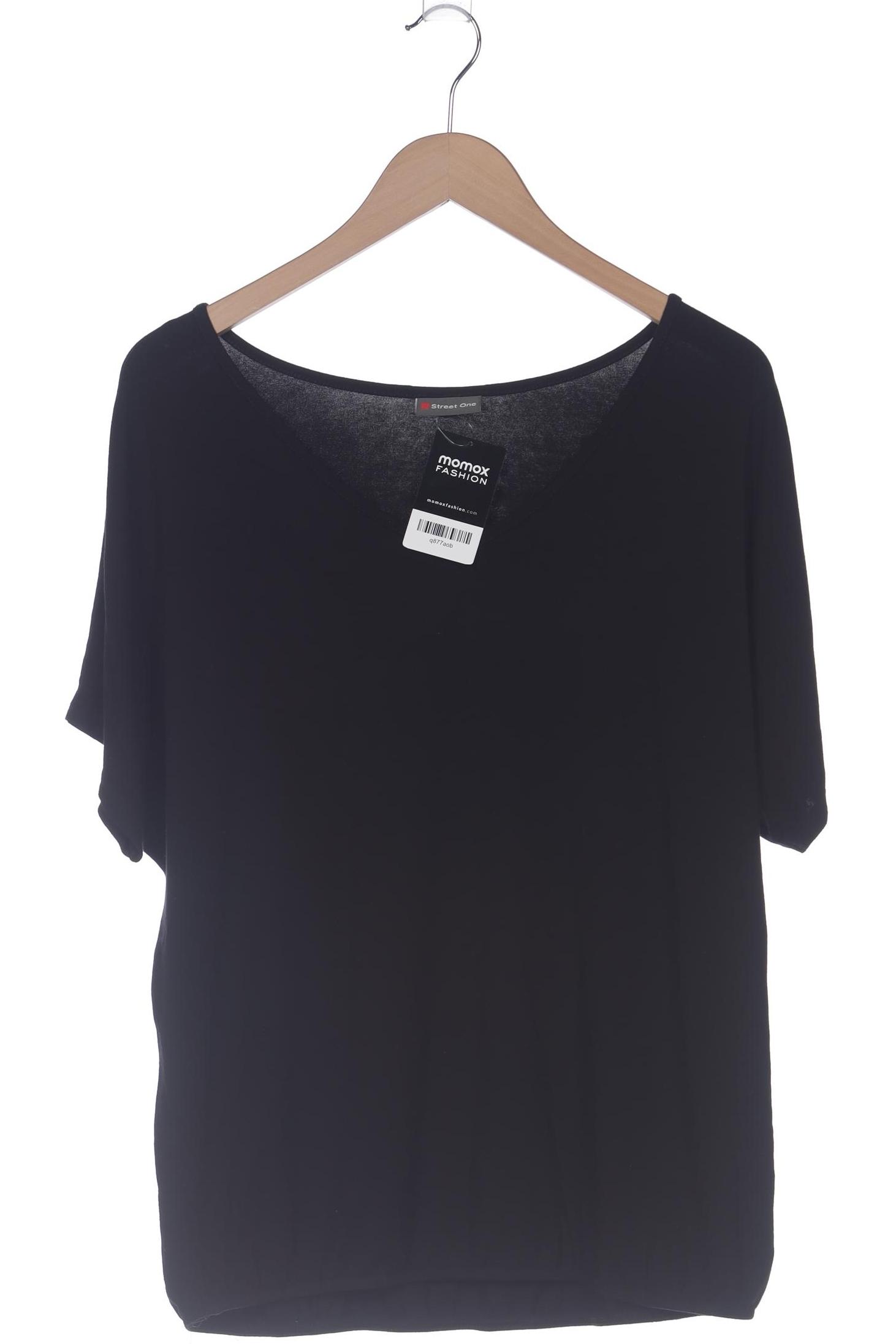 

Street One Damen T-Shirt, schwarz, Gr. 42