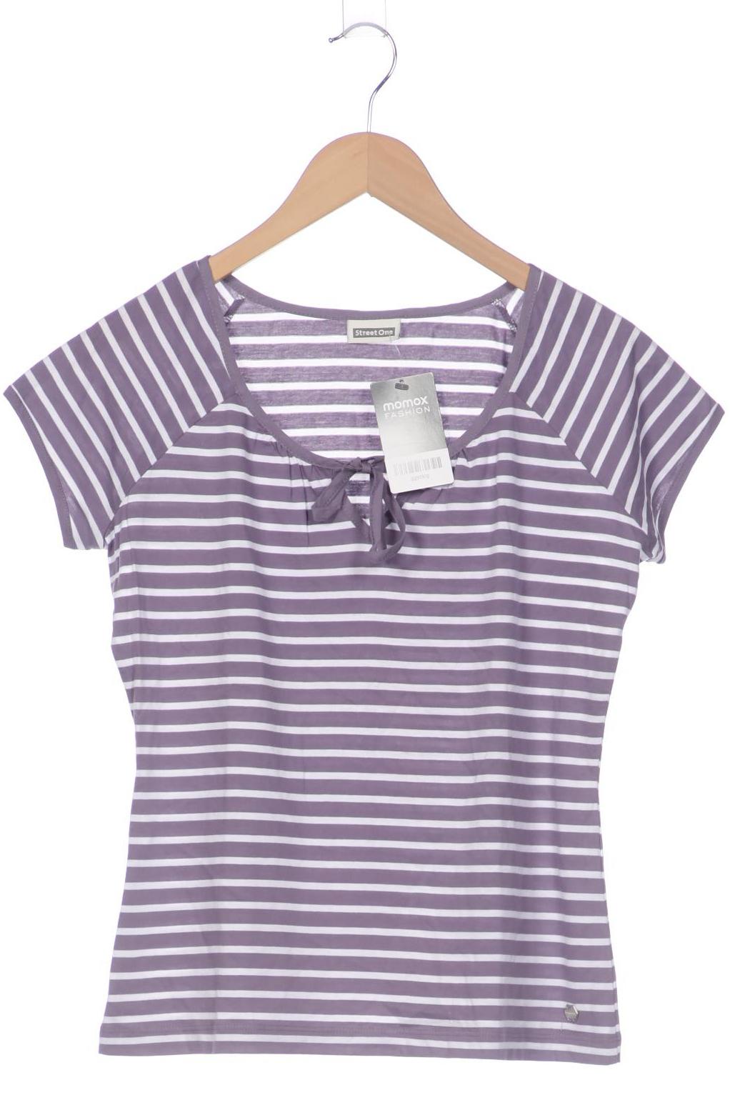 

Street One Damen T-Shirt, flieder, Gr. 40