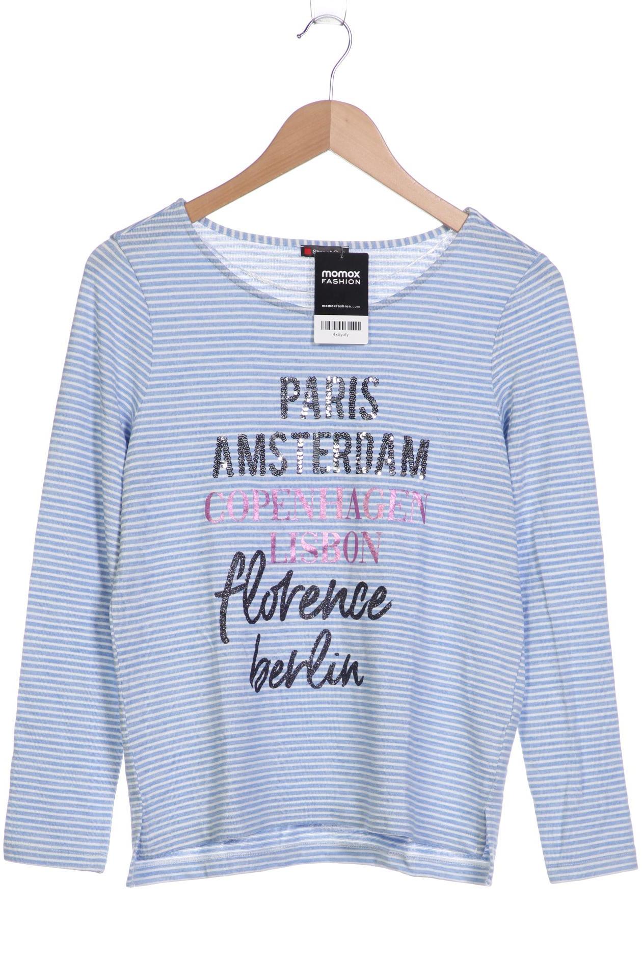 

Street One Damen Langarmshirt, blau, Gr. 36