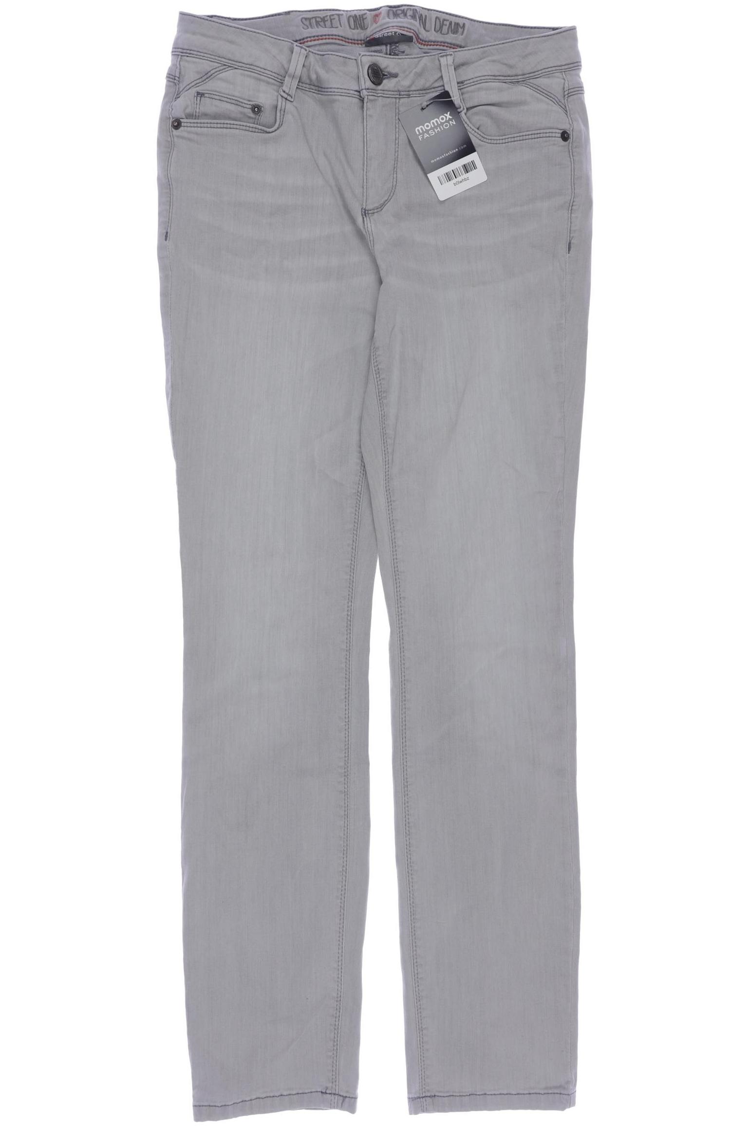 

Street One Damen Stoffhose, grau, Gr. 28