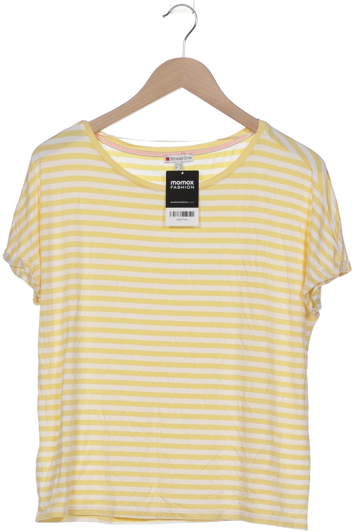

Street One Damen T-Shirt, gelb, Gr. 38