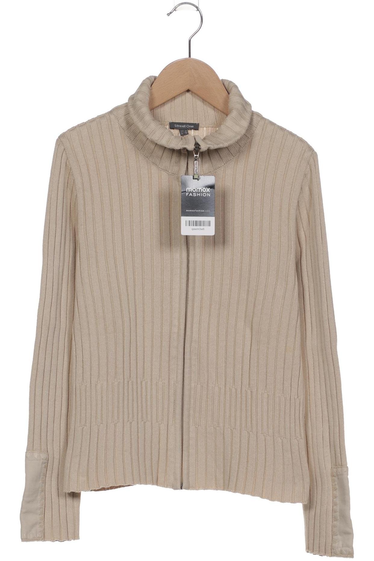 

Street One Damen Strickjacke, beige, Gr. 38