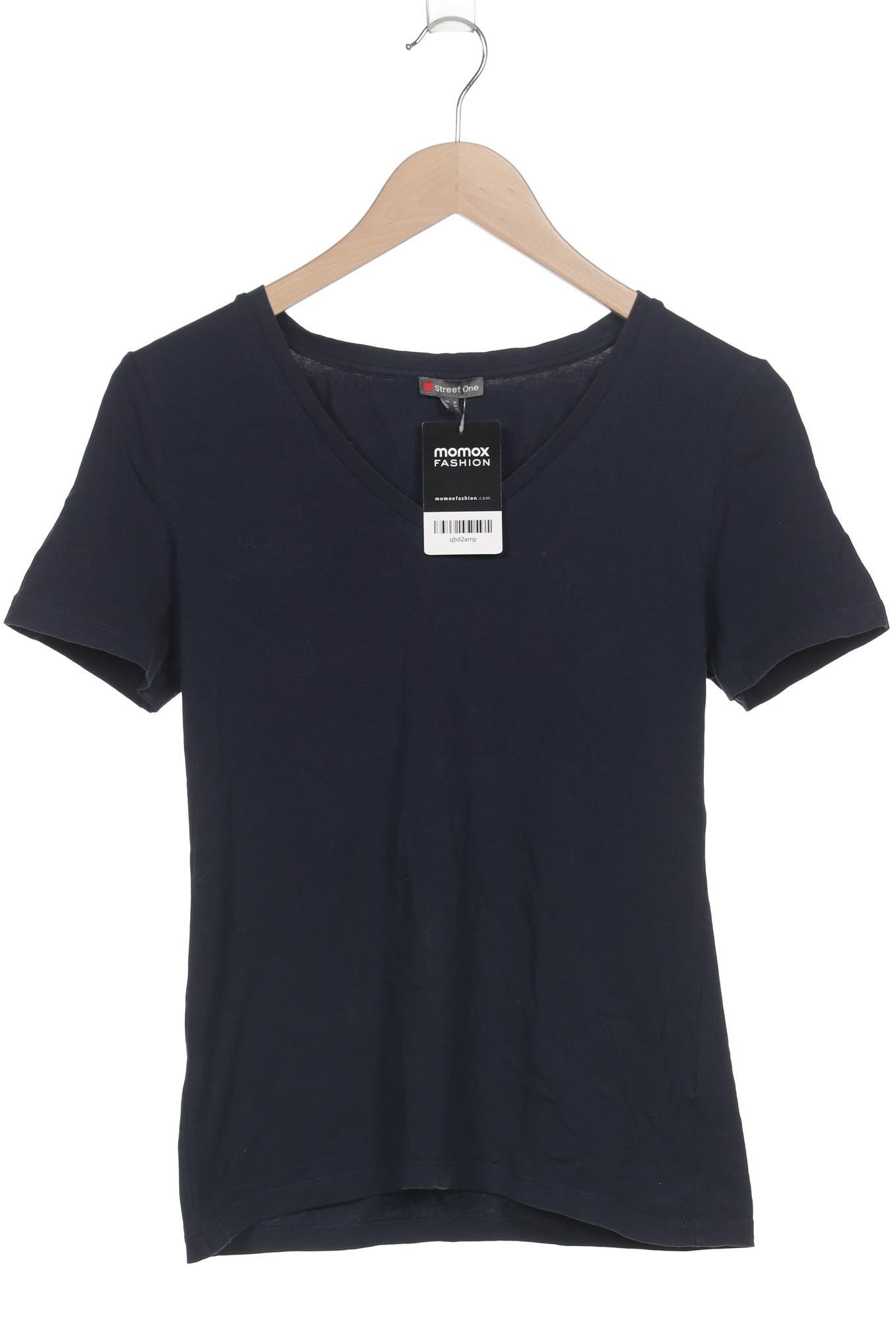 

Street One Damen T-Shirt, marineblau, Gr. 38