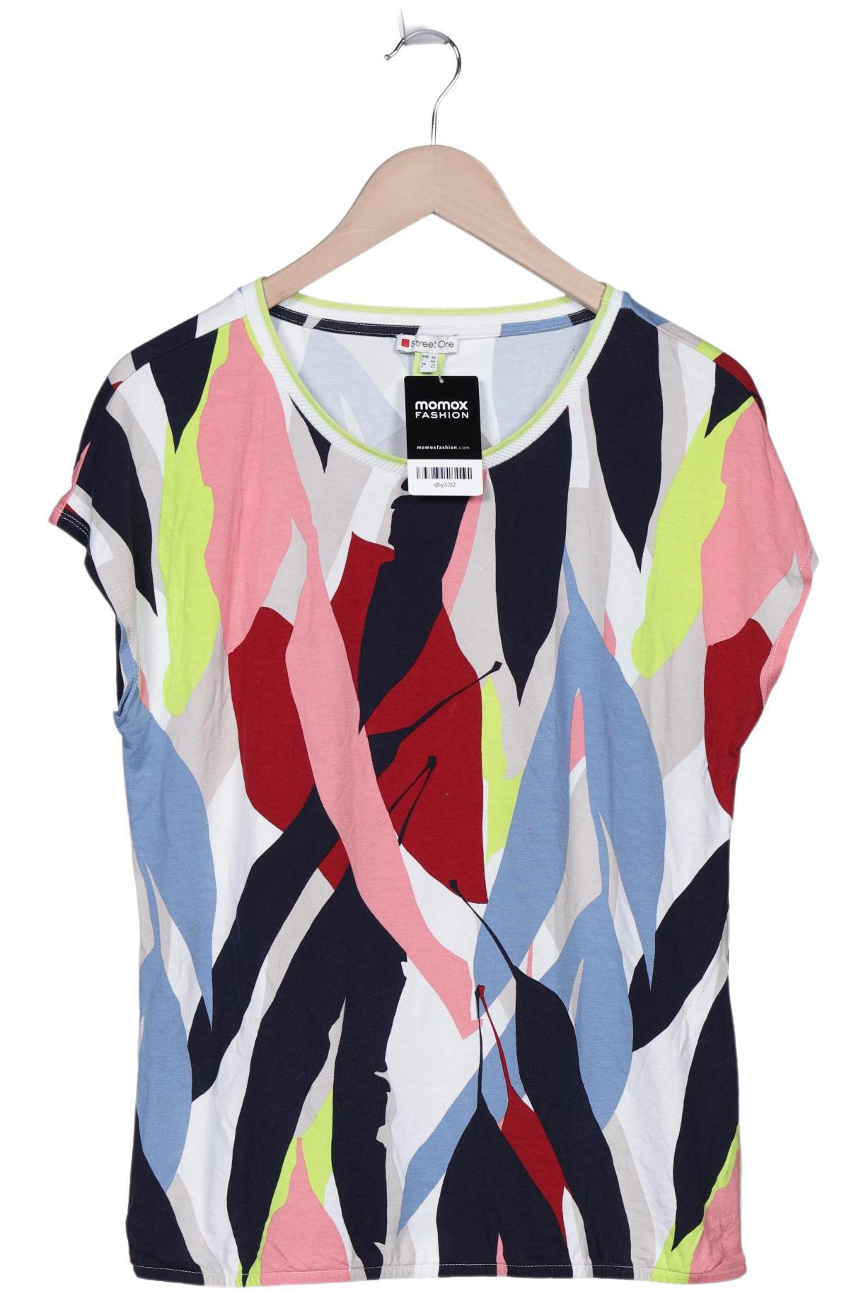 

Street One Damen T-Shirt, mehrfarbig, Gr. 40
