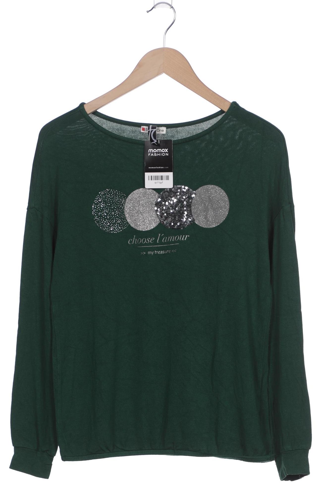 

Street One Damen Pullover, grün, Gr. 36