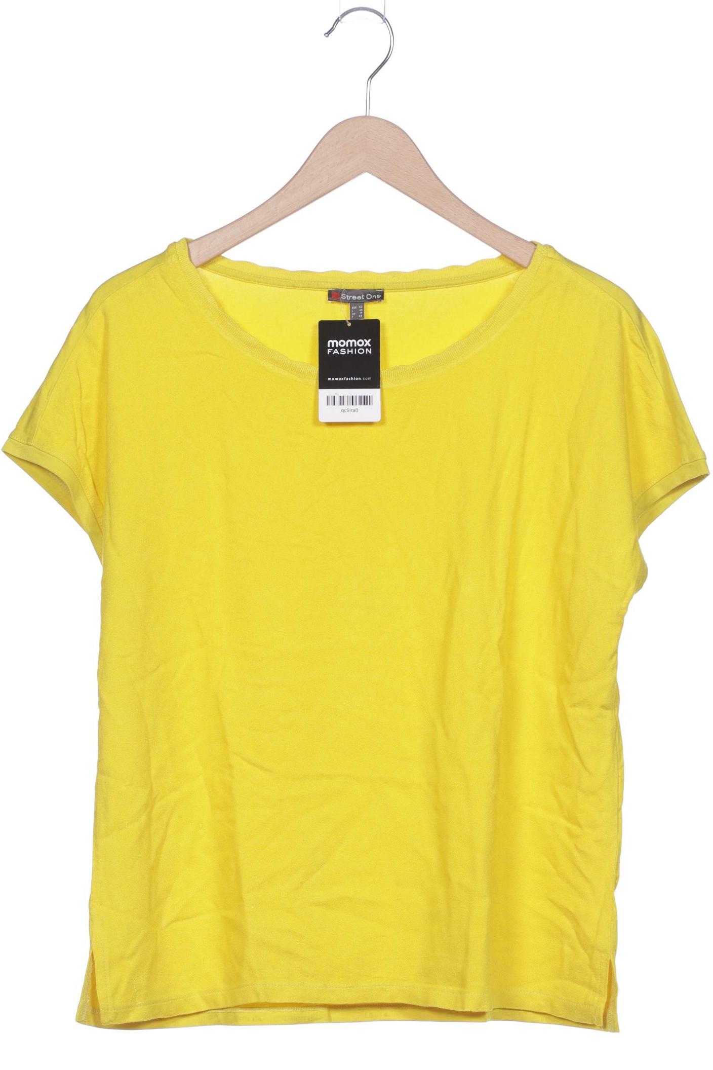 

Street One Damen T-Shirt, gelb, Gr. 42