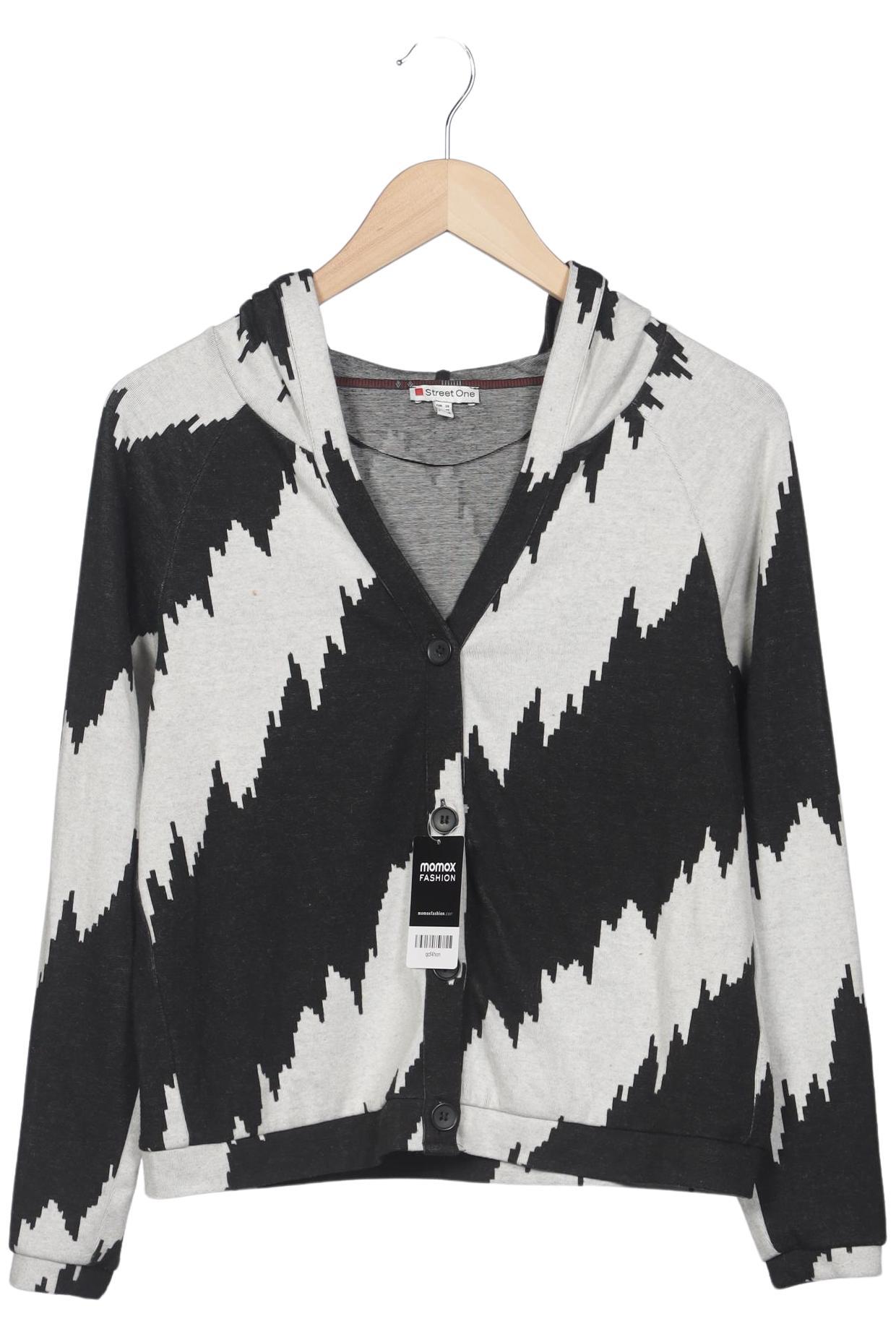 

Street One Damen Strickjacke, grau, Gr. 34