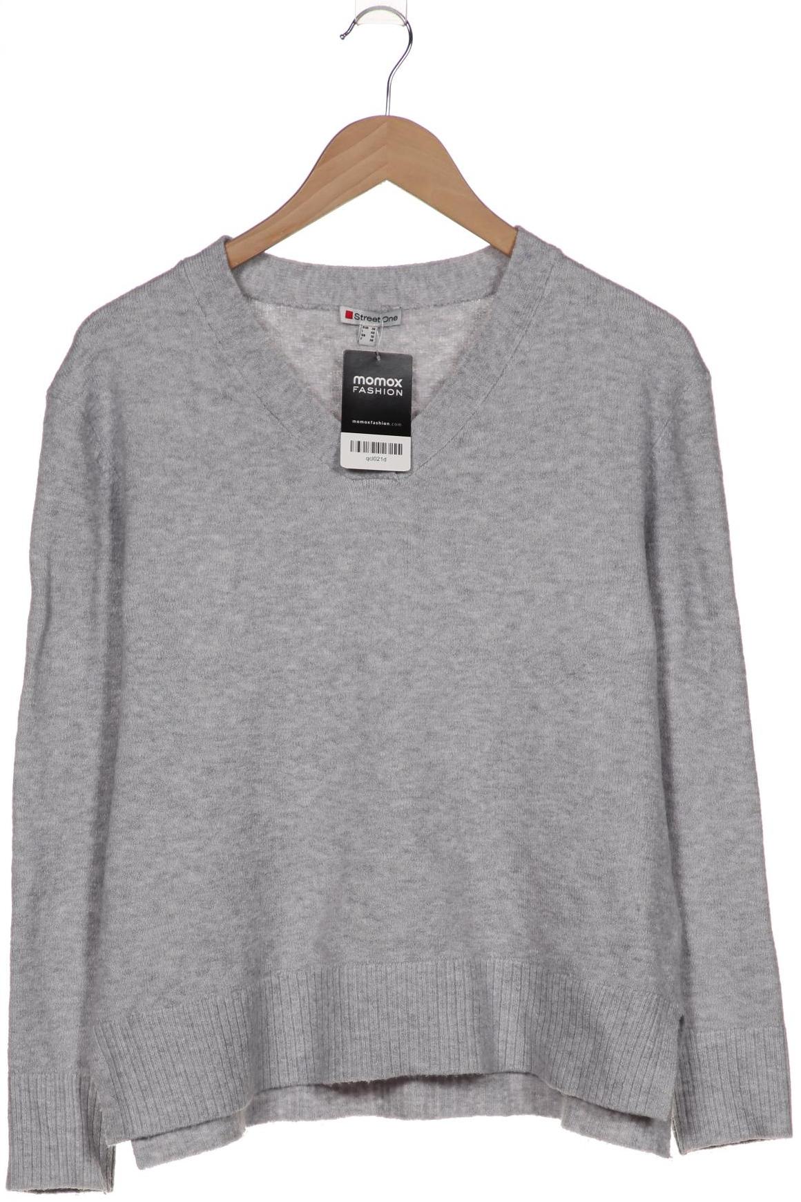

Street One Damen Pullover, grau, Gr. 36