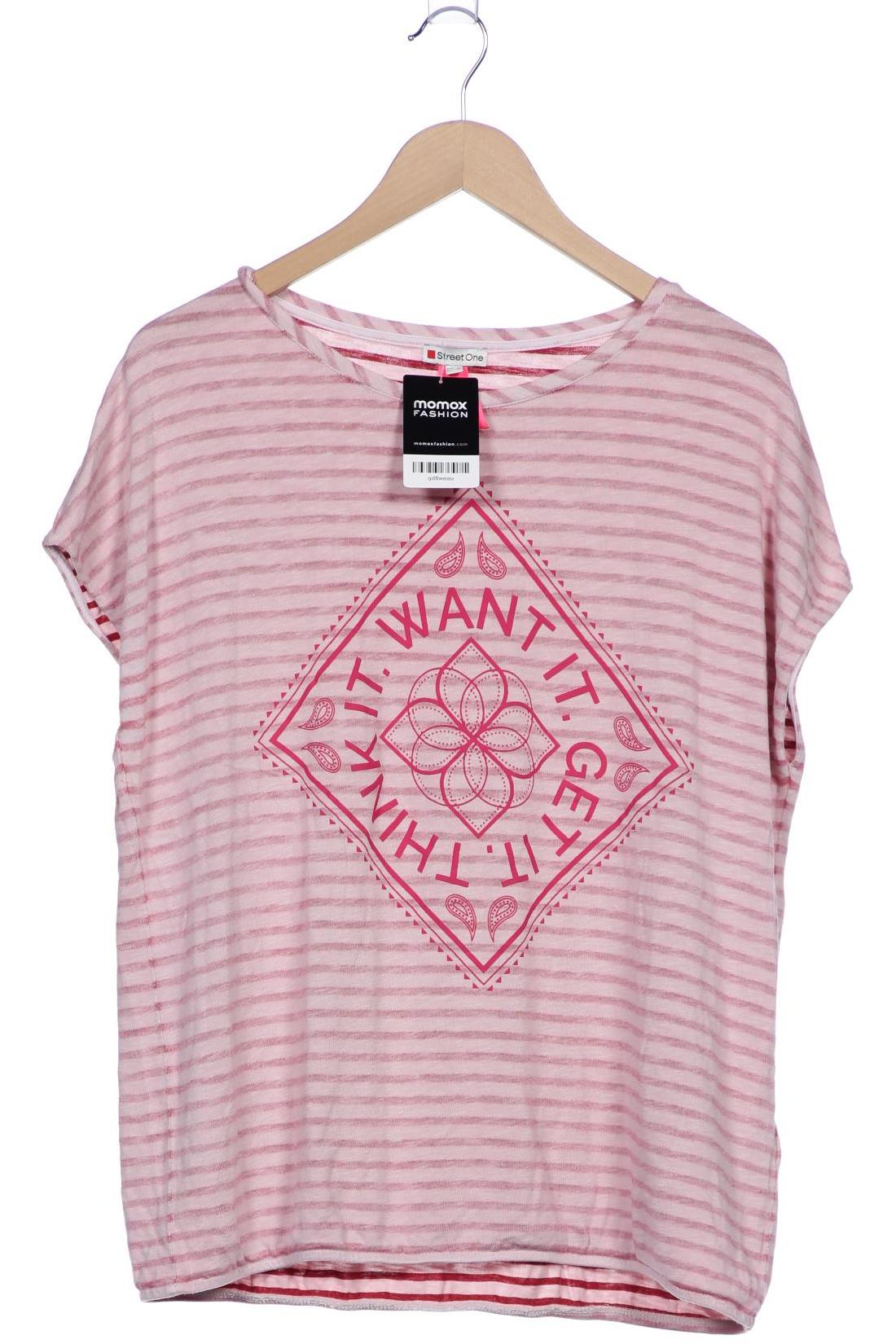 

Street One Damen T-Shirt, pink, Gr. 42