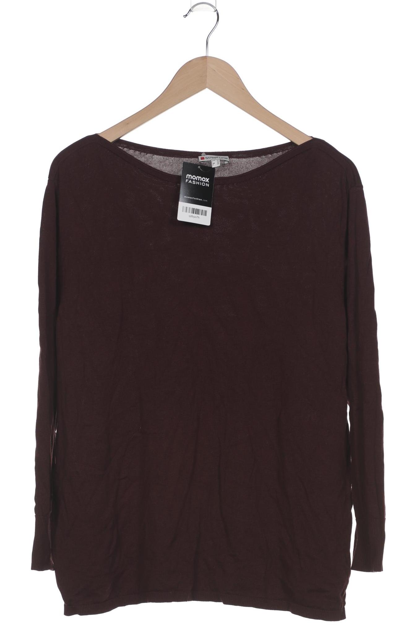 

Street One Damen Pullover, bordeaux, Gr. 46