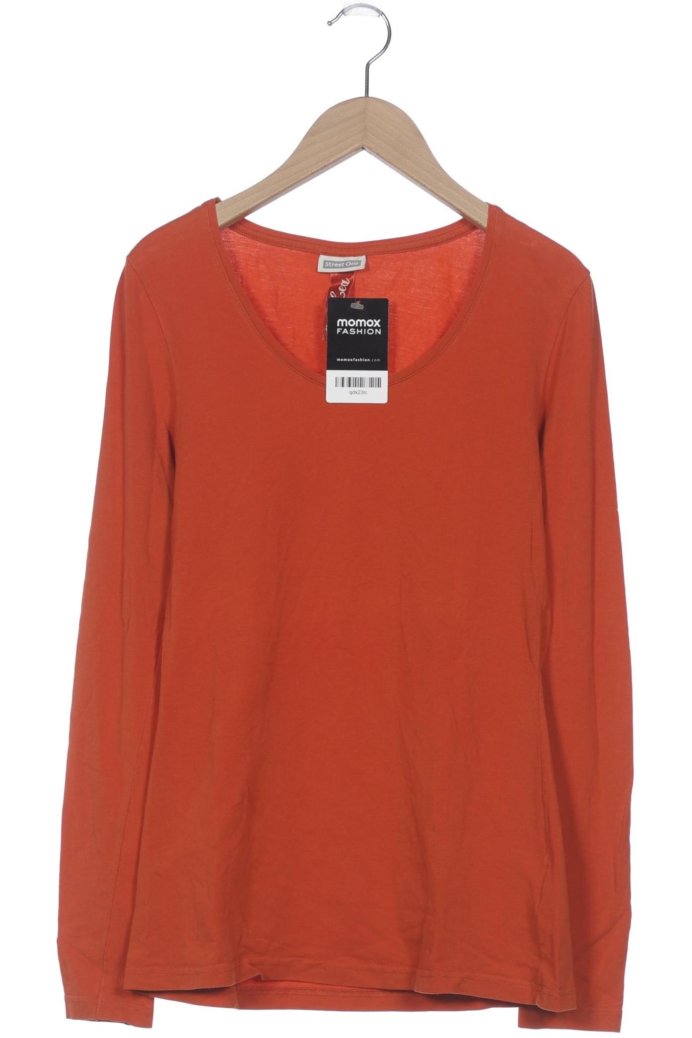 

Street One Damen Langarmshirt, orange, Gr. 40