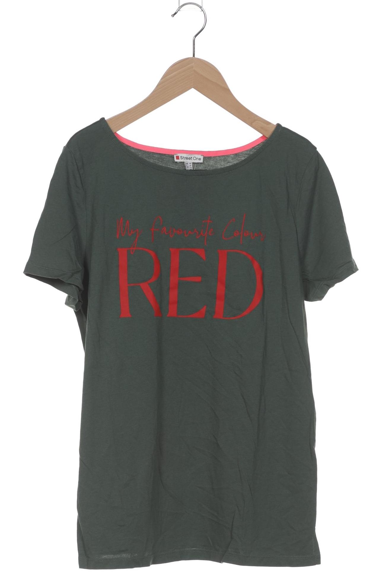

Street One Damen T-Shirt, grün, Gr. 40